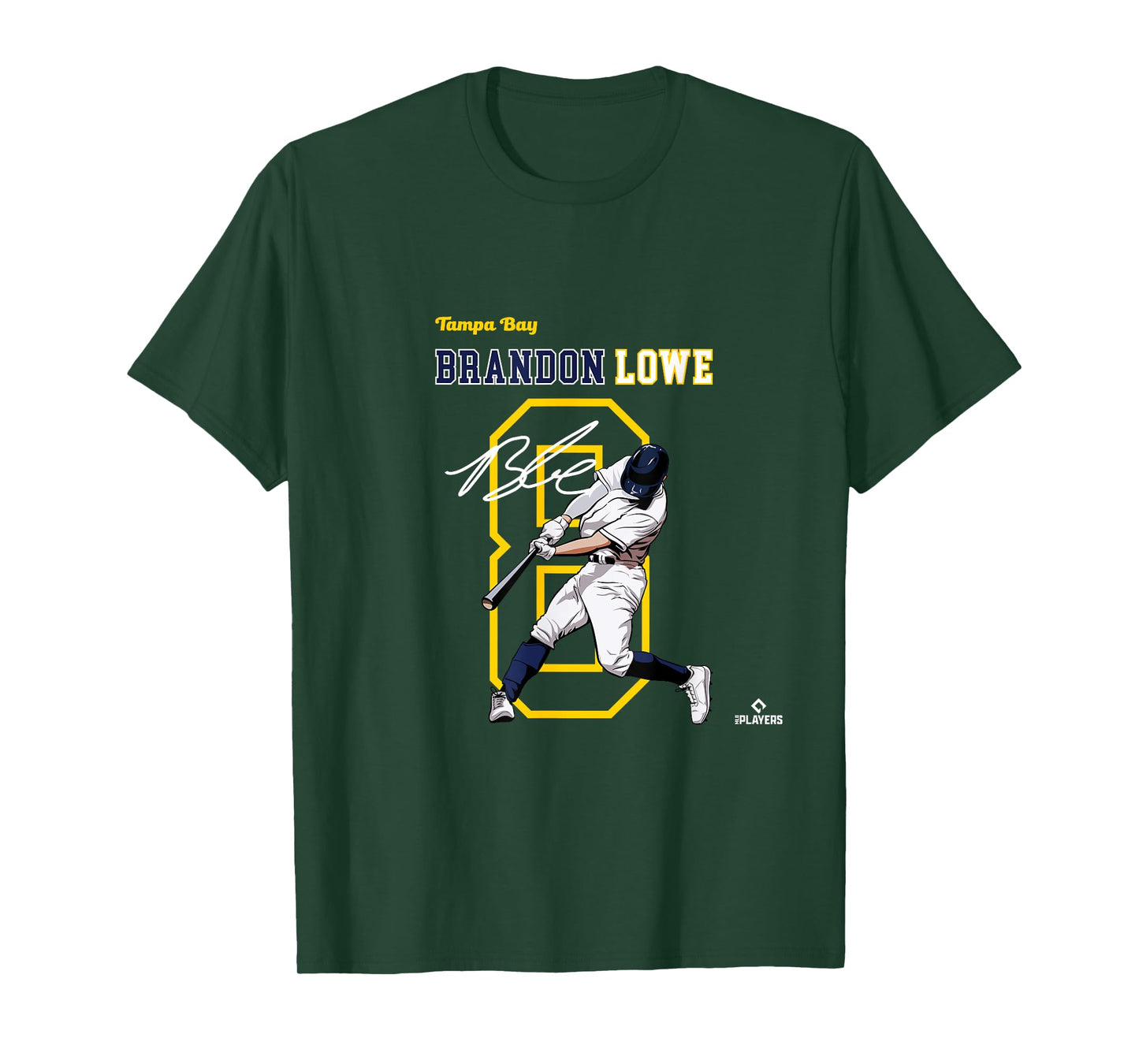 Brandon Lowe | Tampa Bay Baseball Players | MLBBLE3004 T-Shirt