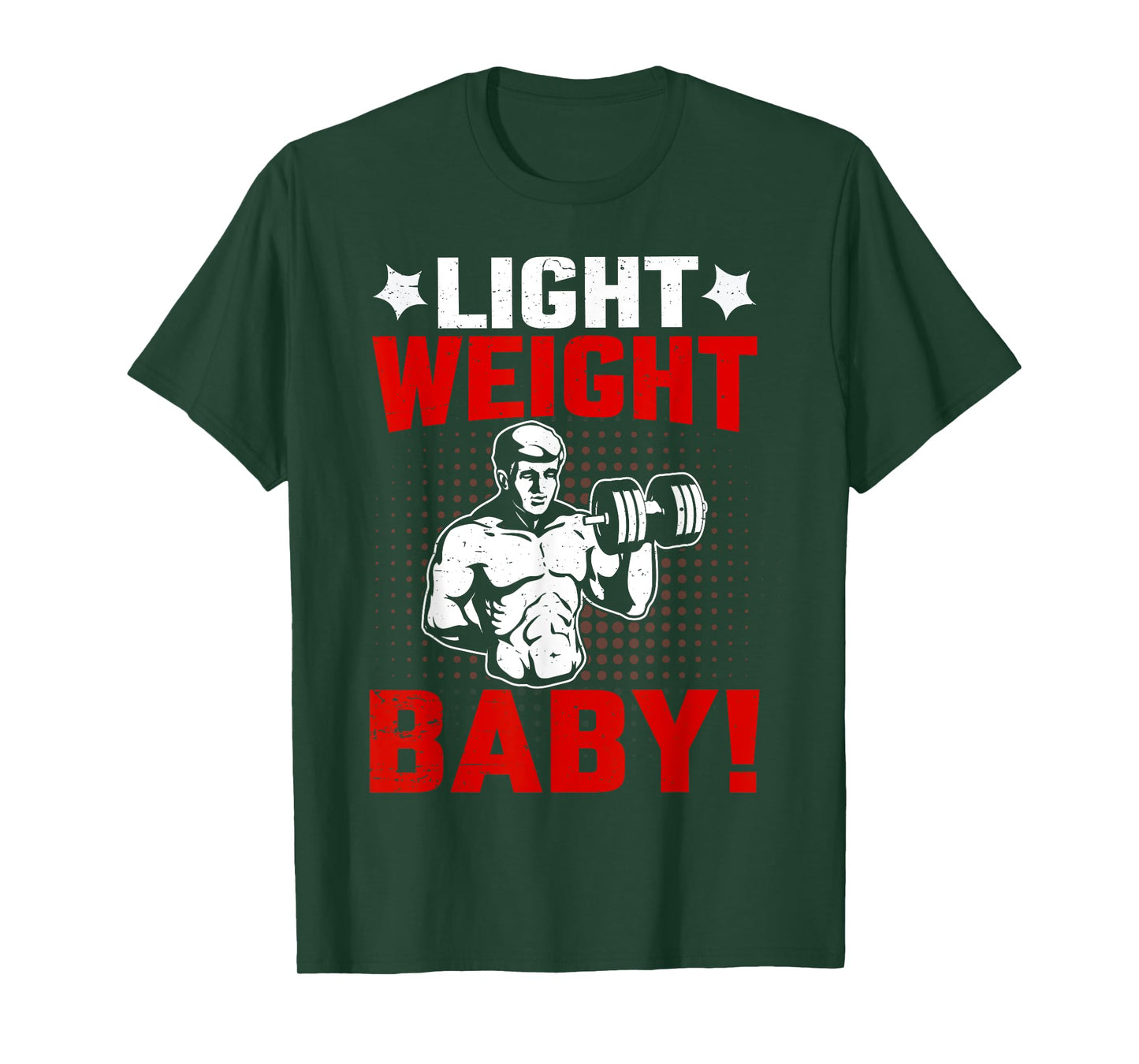 Fitness Motivational Light Weight Baby Ronnie Coleman T-Shirt