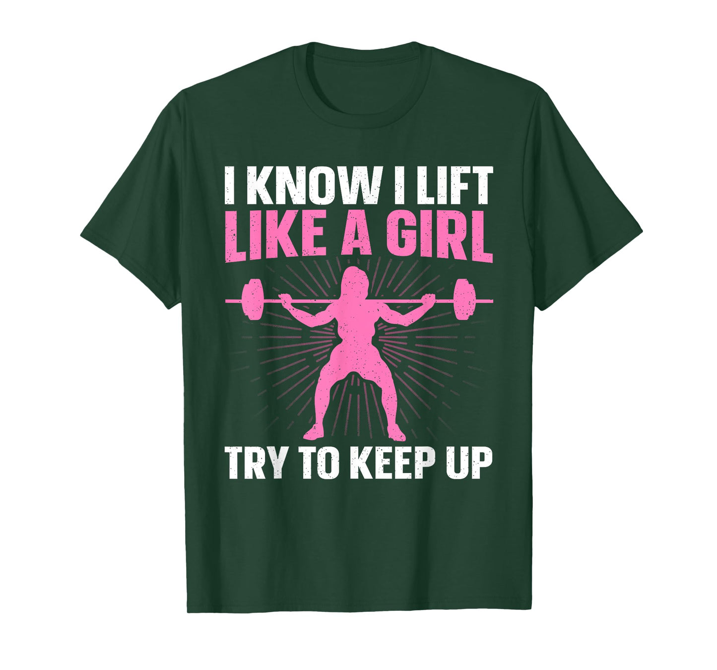 Powerlifting Art For Women Girls Weightlifting Power Lifting T-Shirt
