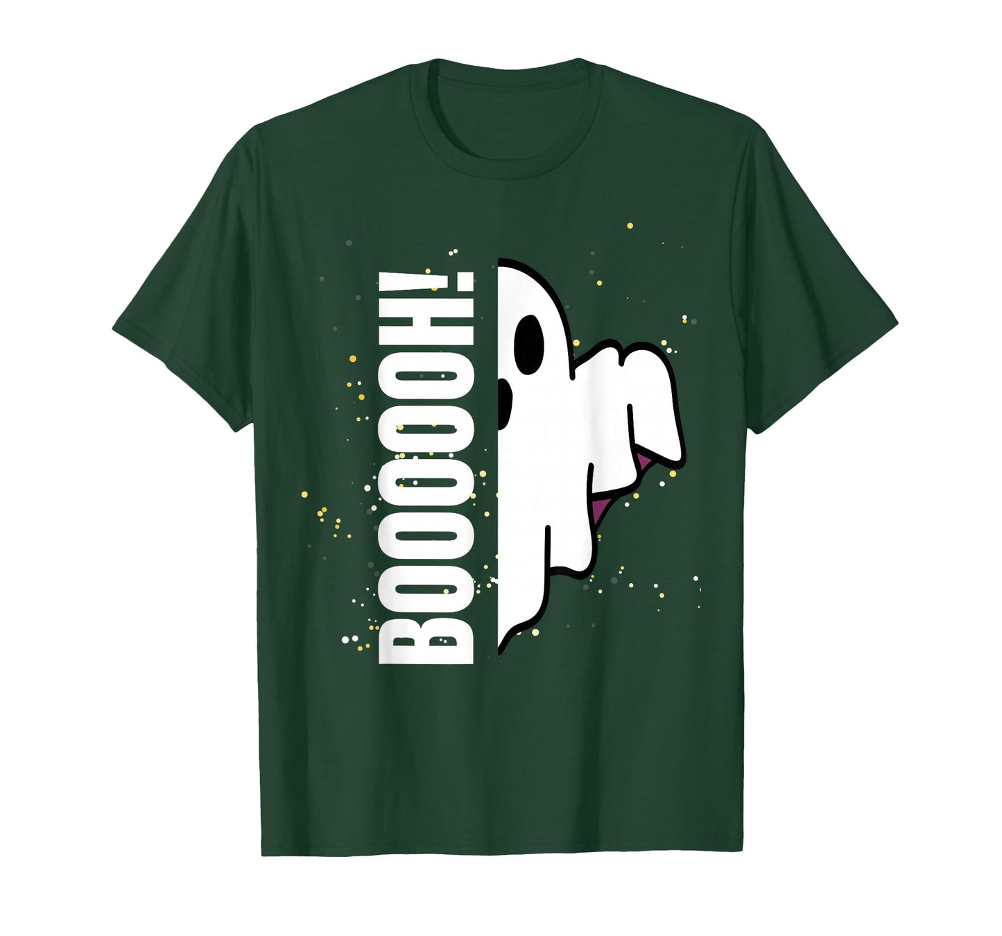 Boooooh! Ghostly Delight Halloween Ghost Horror Haunted T-Shirt