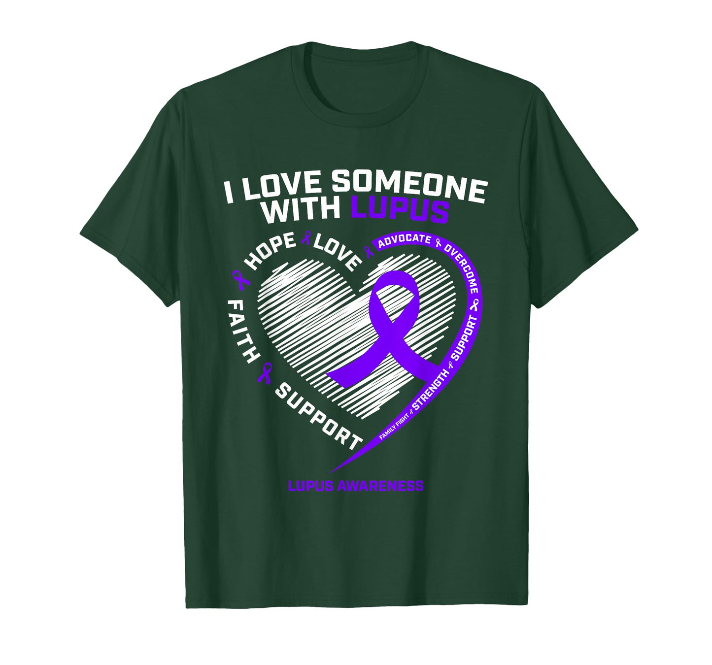 Men Women Mom Wife Gifts Products Daughter Lupus Awareness T-Shirt