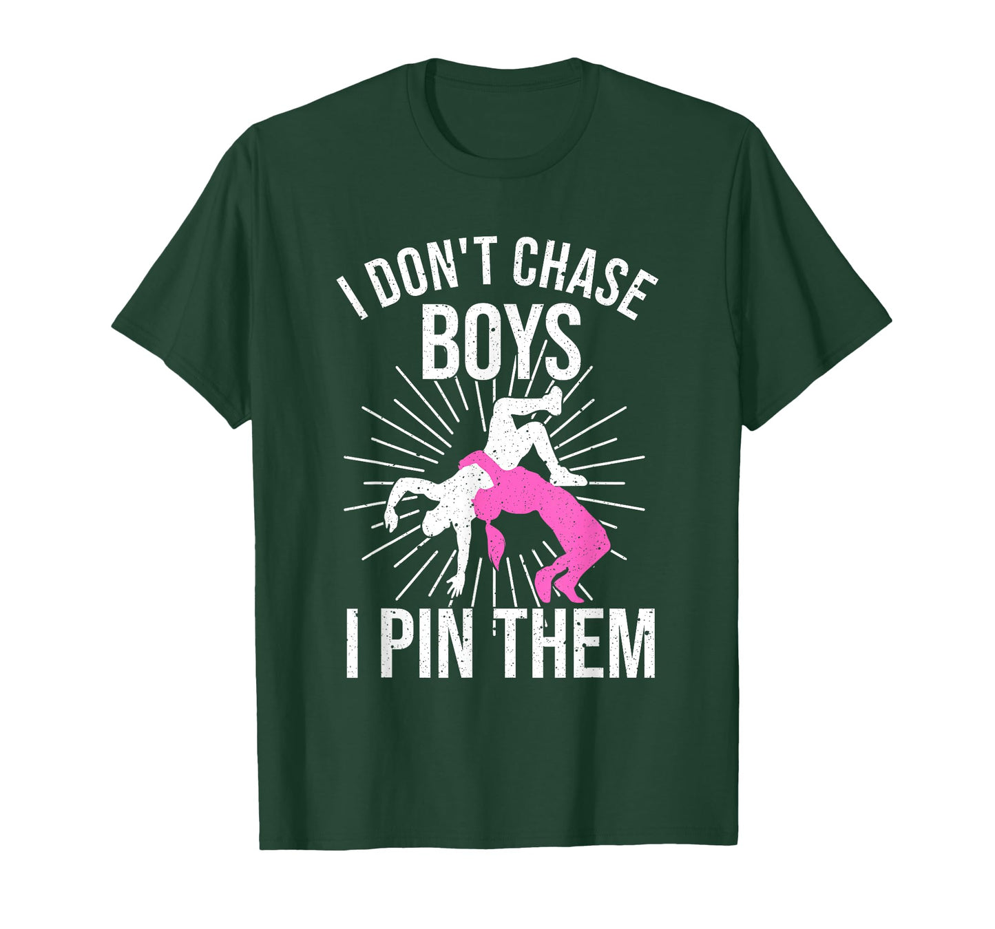 Funny Wrestling Girls Designs For Women Wrestle Athlete Fans T-Shirt