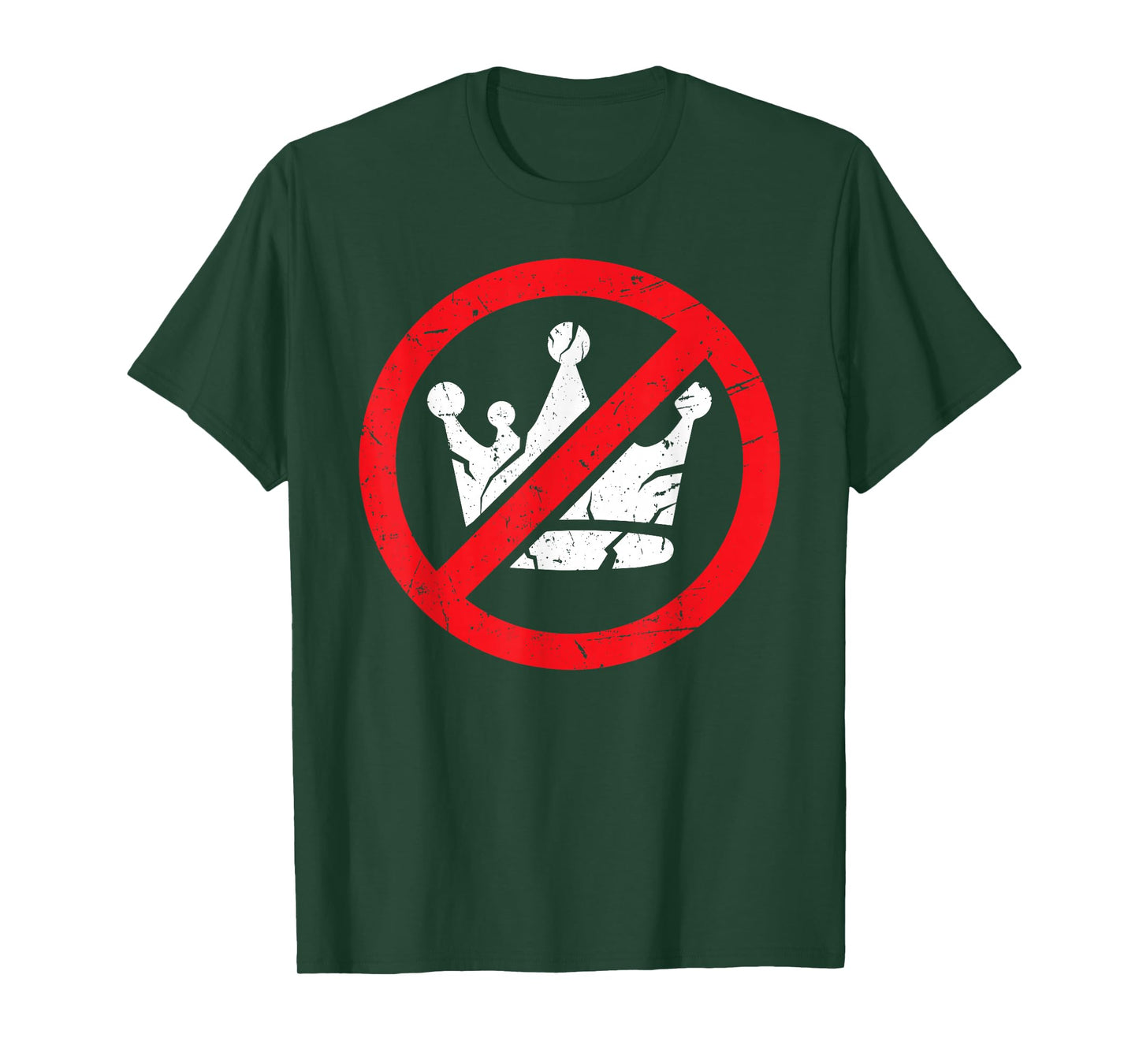 Vintage No Kings Since 1776 USA 4th Of July free T-Shirt