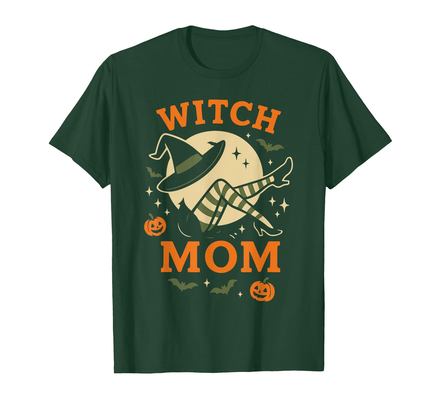 Witch Mom Funny Halloween Costume Idea T-Shirt