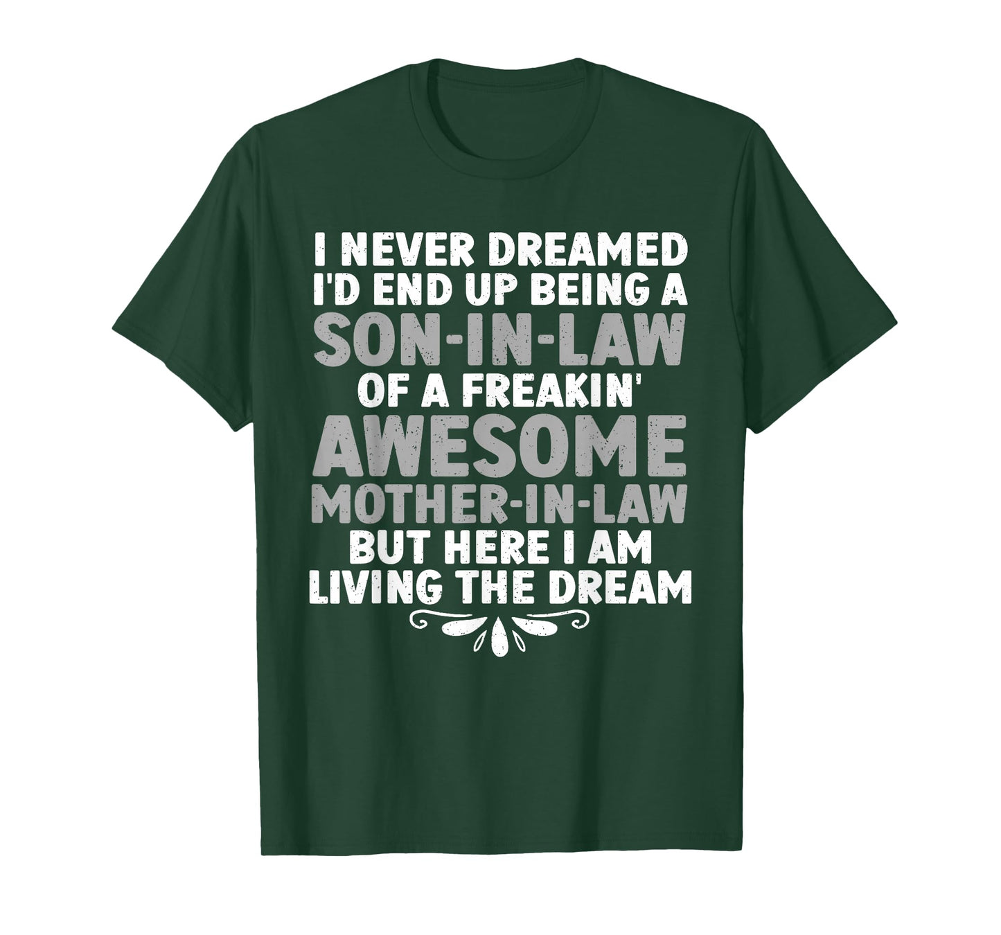 Son In Law Art From Mother In Law For Men Boys Son In Law T-Shirt