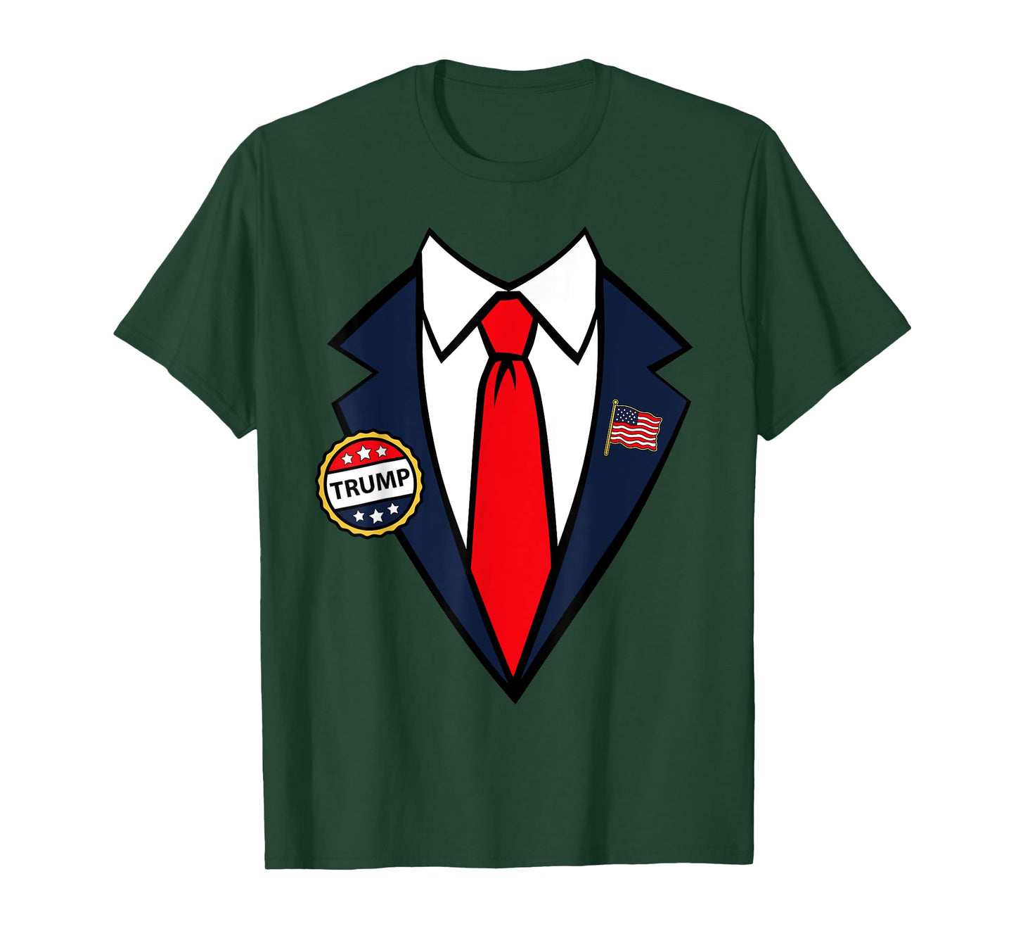 Donald Trump Halloween Costume Easy Last Minute Costume T-Shirt