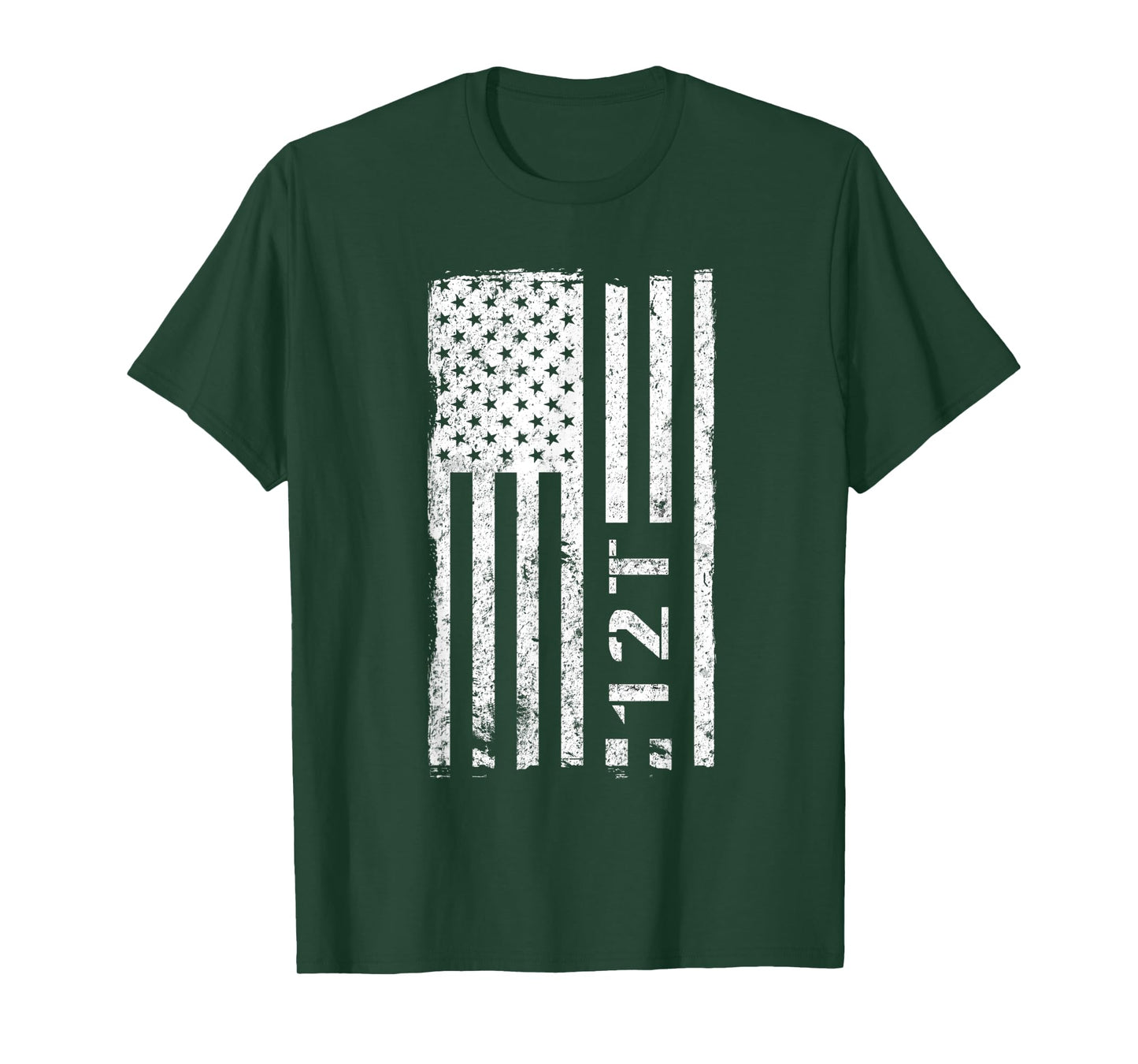 12T Technical Engineer Vintage American Flag T-Shirt for Women Men