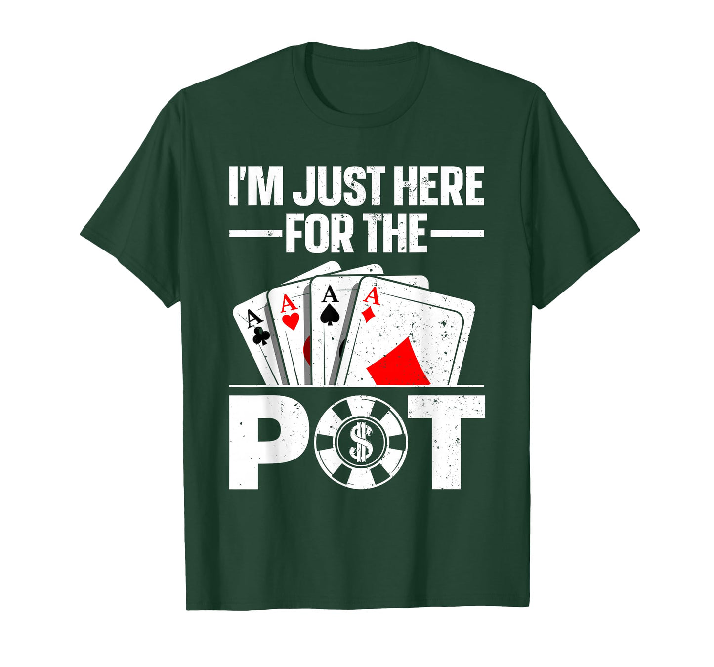 Funny Poker Lover Design For Men Women Casino Poker Players T-Shirt