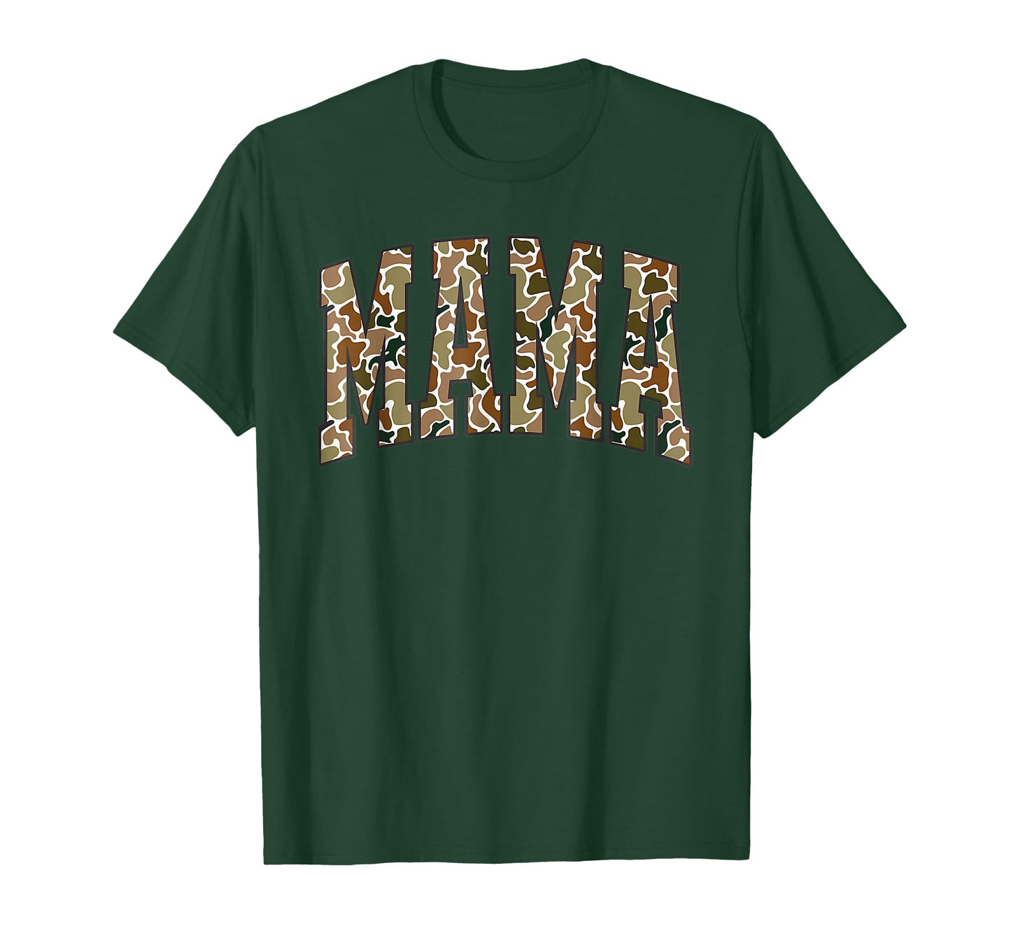 Retro Camo Hunting Mama Old Camo Mom Mother's Day Gift T-Shirt