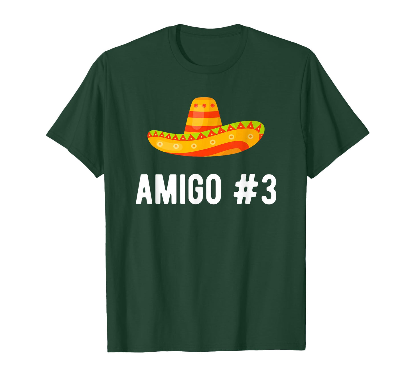 Halloween Group Matching Costume Funny Mexican Amigo #3 T-Shirt