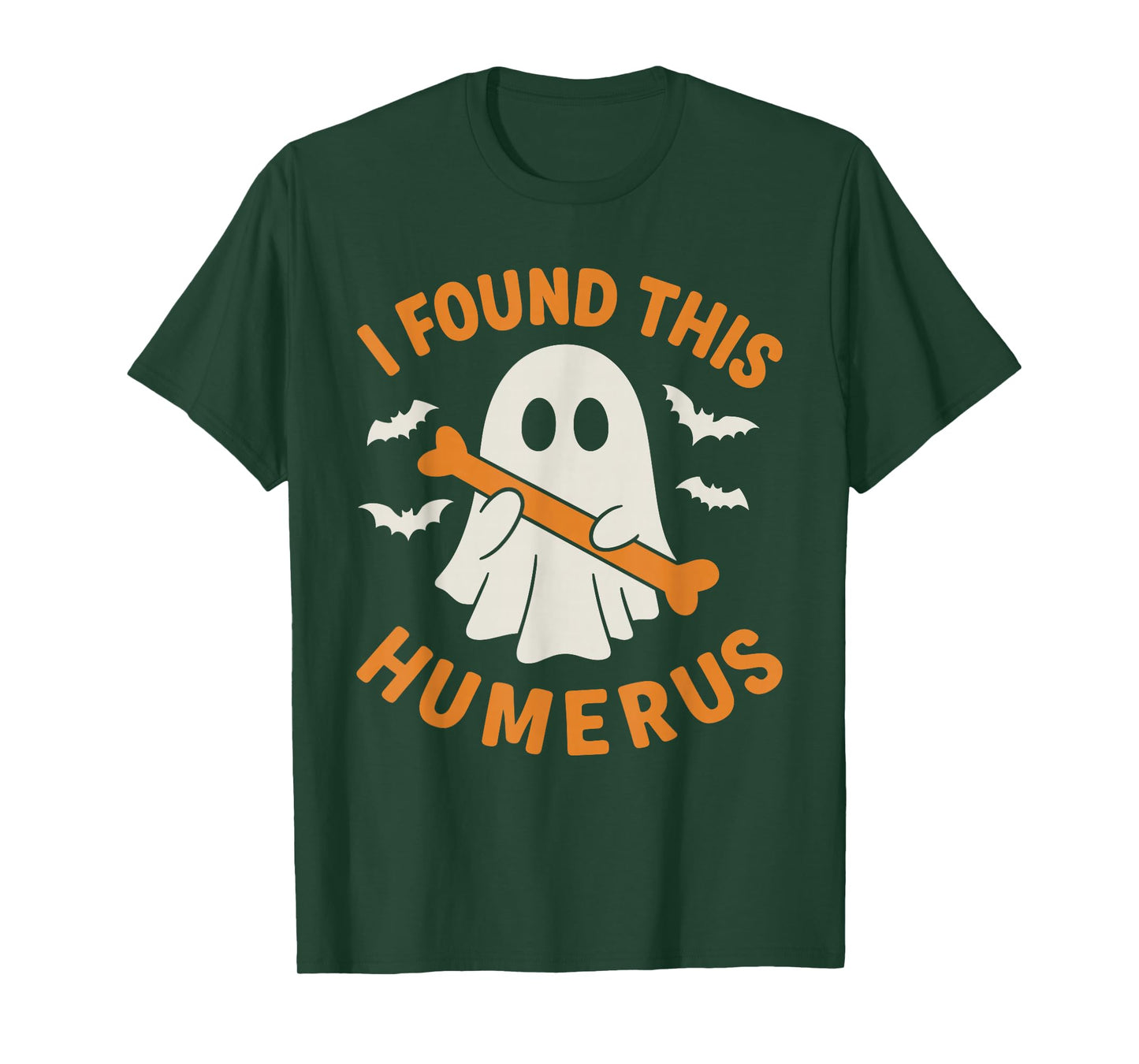 I Found This Humerus Funny Ghost Spooky Season Halloween T-Shirt