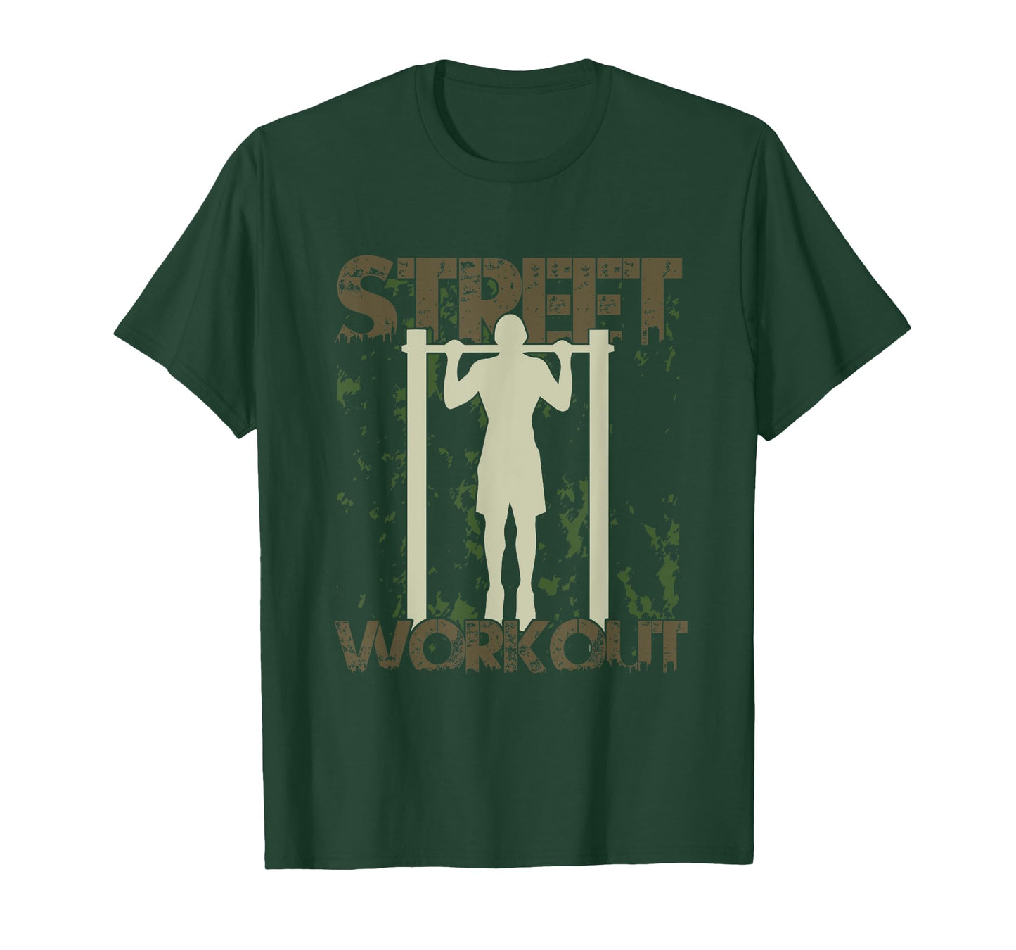 Street Workout Calisthenics Training Gym Exercise Fitness T-Shirt