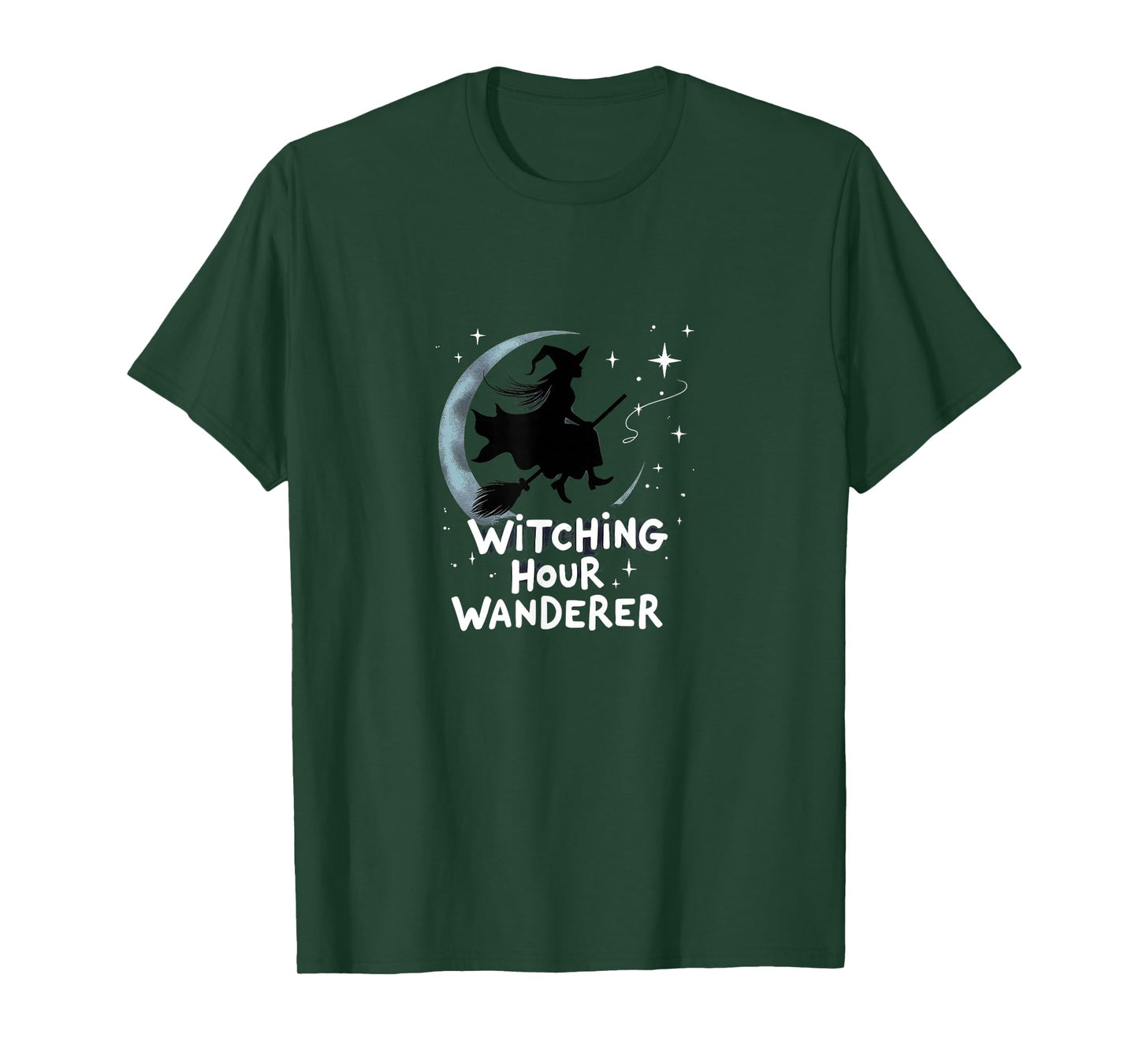 Halloween Witching Hour Wanderer Magical Moon T-Shirt