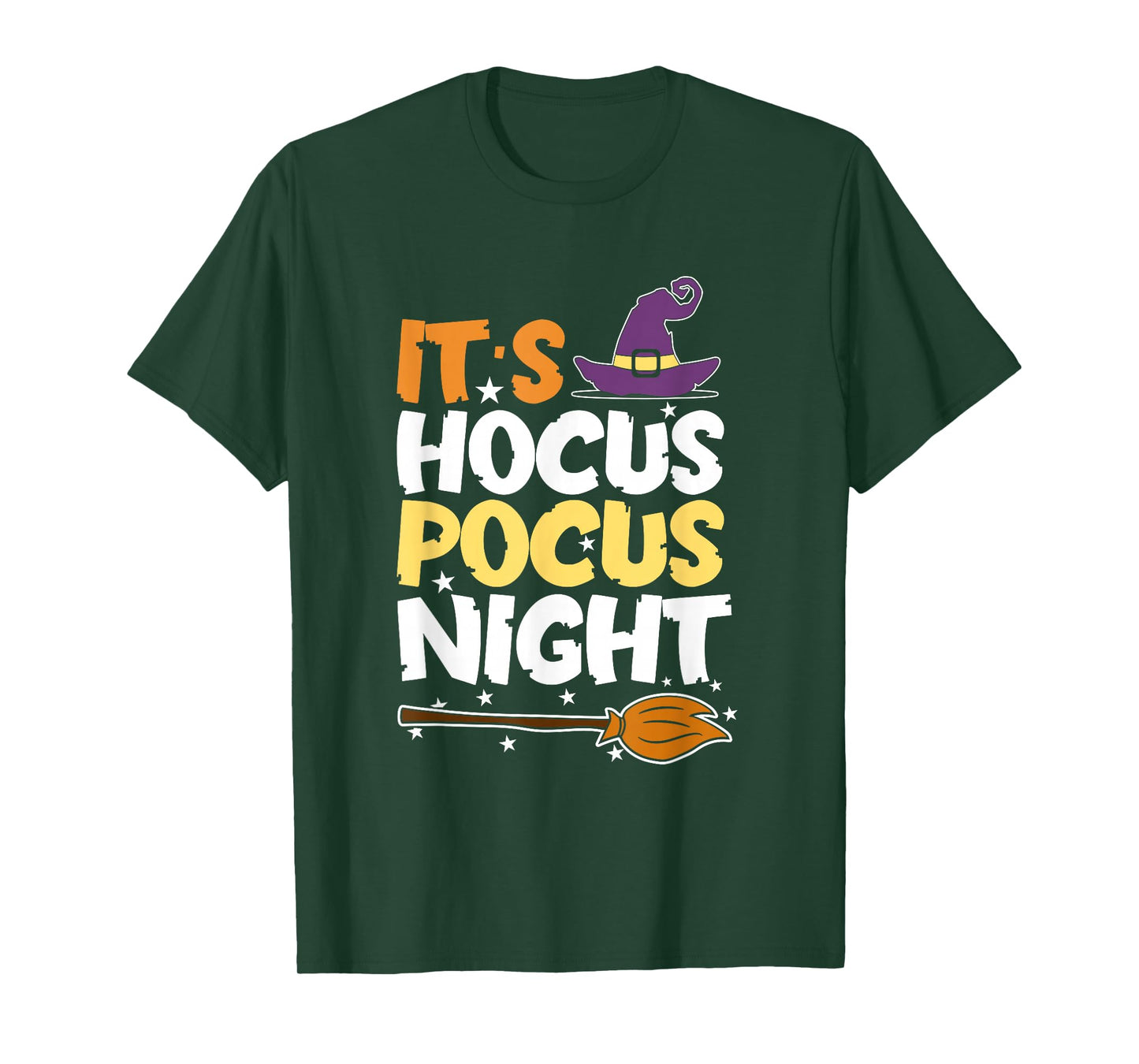 Hocus Pocus Night Witch Witches Halloween Witches Broom Witc T-Shirt