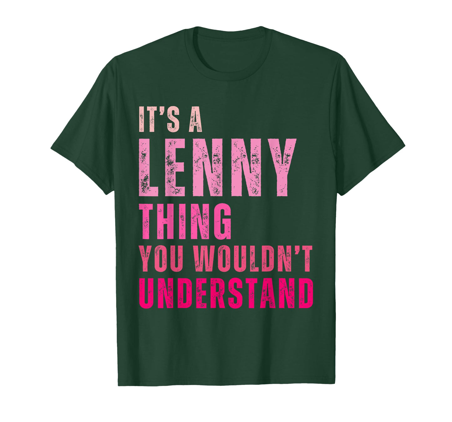 It's A Lenny Thing You Wouldn't Understand Lenny Vintage T-Shirt
