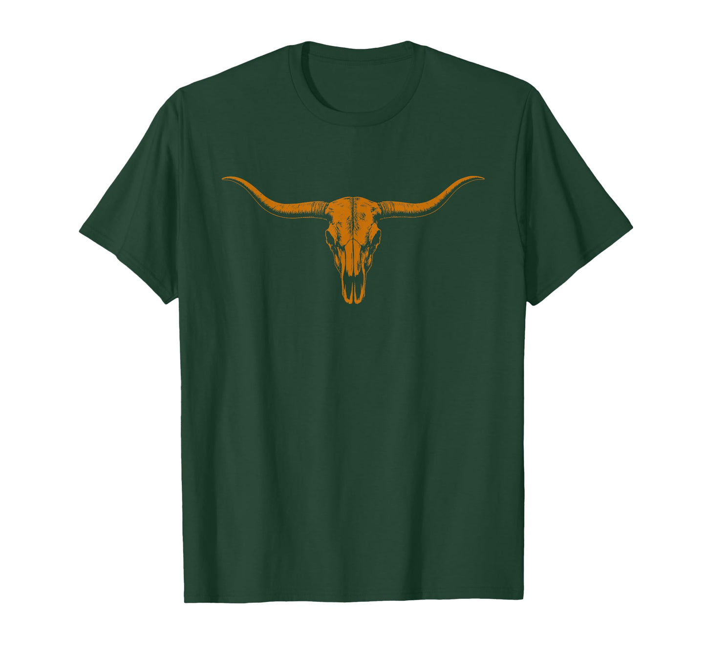 Cow Skull Cowgirl Cowboy Texas Vintage Men Woman T-Shirt