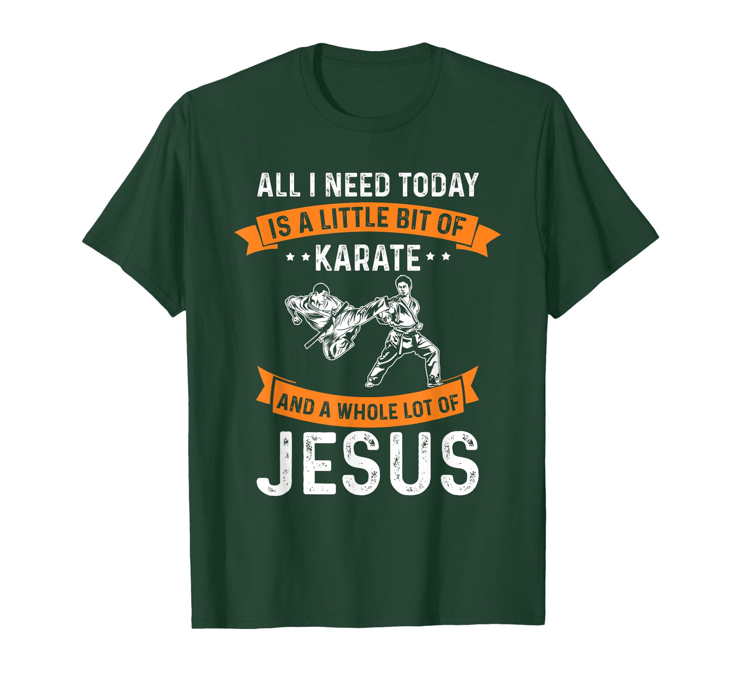 Need Karate Jesus Christian God Love Sports Fighting T-Shirt