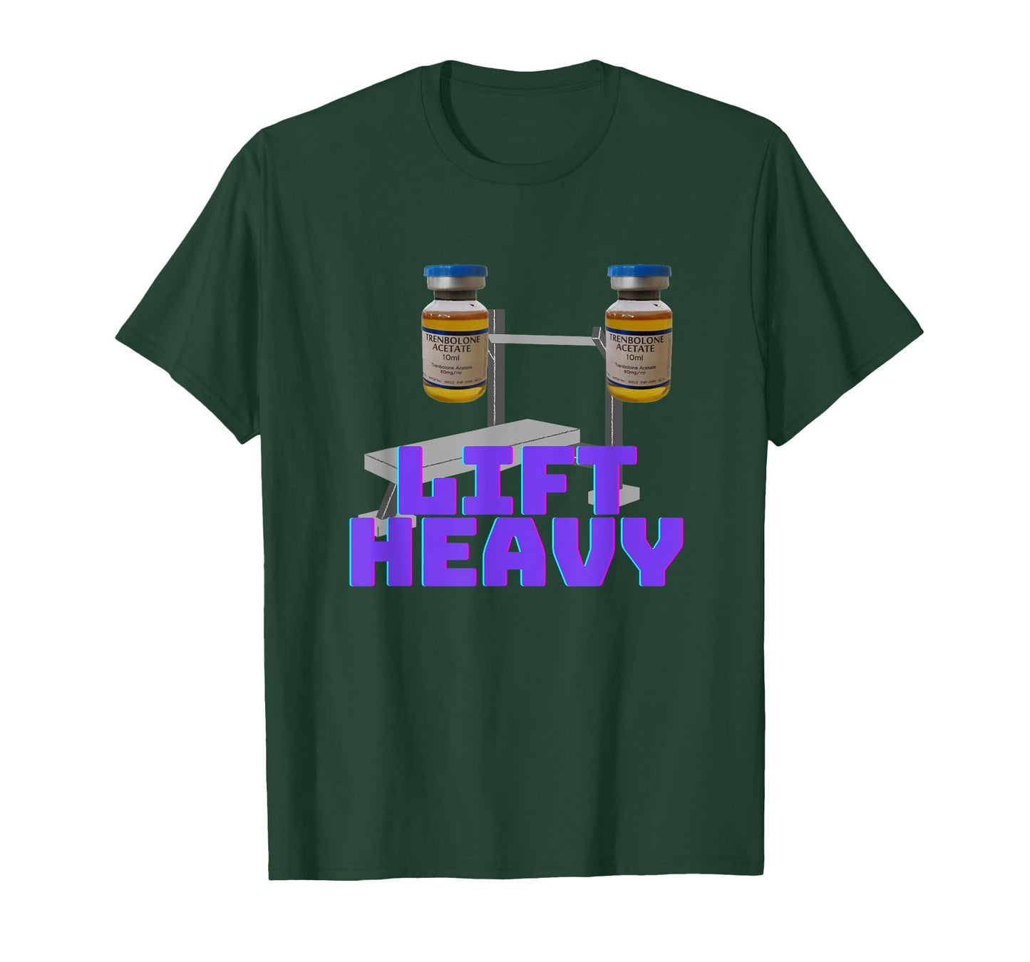 Lift heavy | Gym steroids | Gym funny T-Shirt