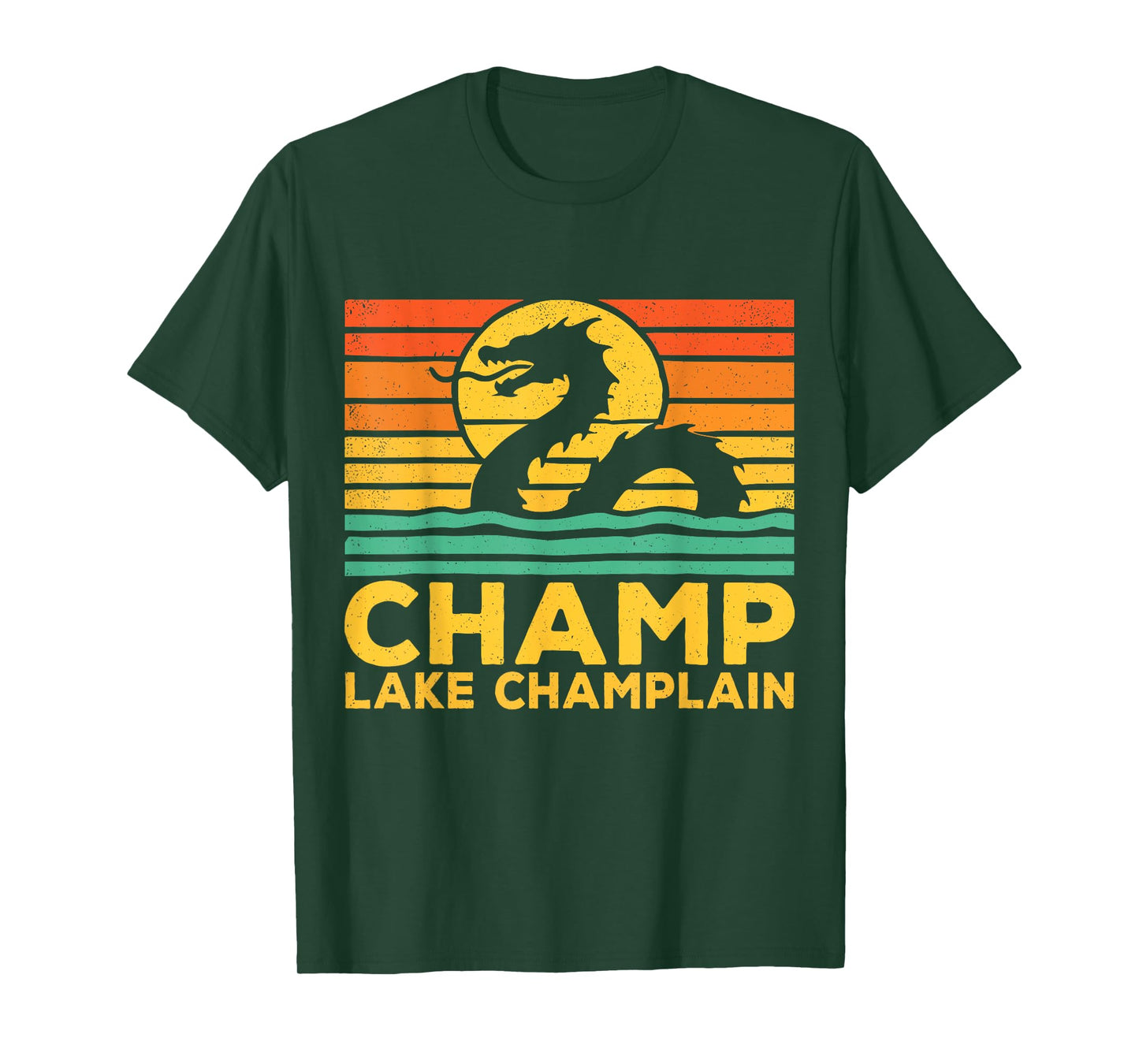 Champ Lake Champlain Monster American Folklore T-Shirt