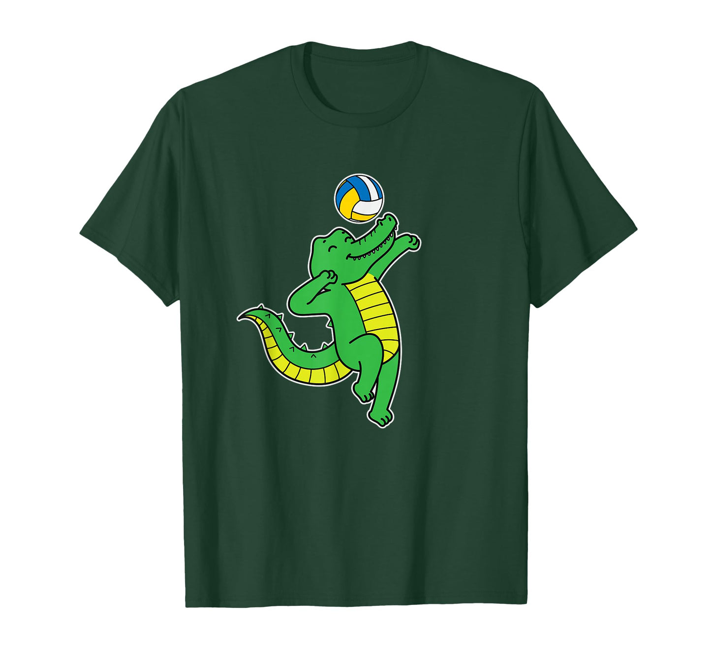 Crocodile plays Volleyball T-Shirt