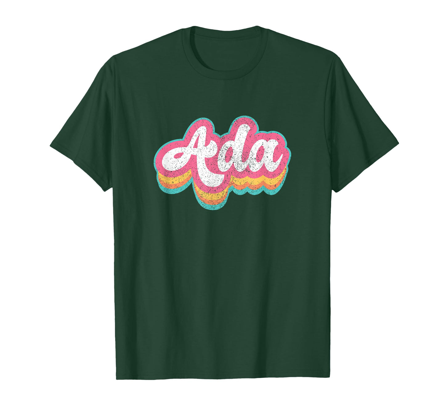 Ada First Name Girl Vintage 70s 80s Personalized T-Shirt