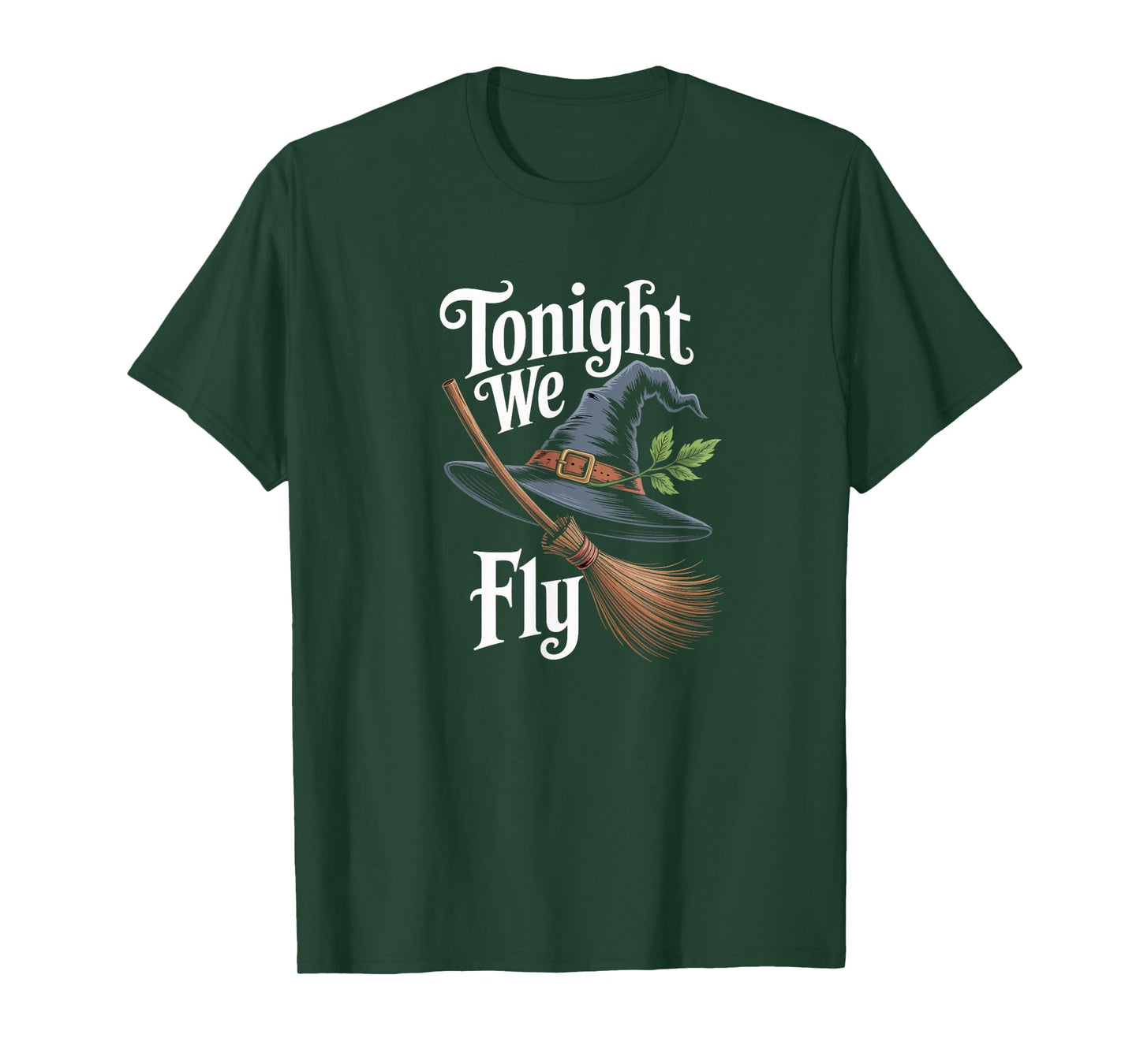 Tonight We Fly Inspired Halloween Witch T-Shirt