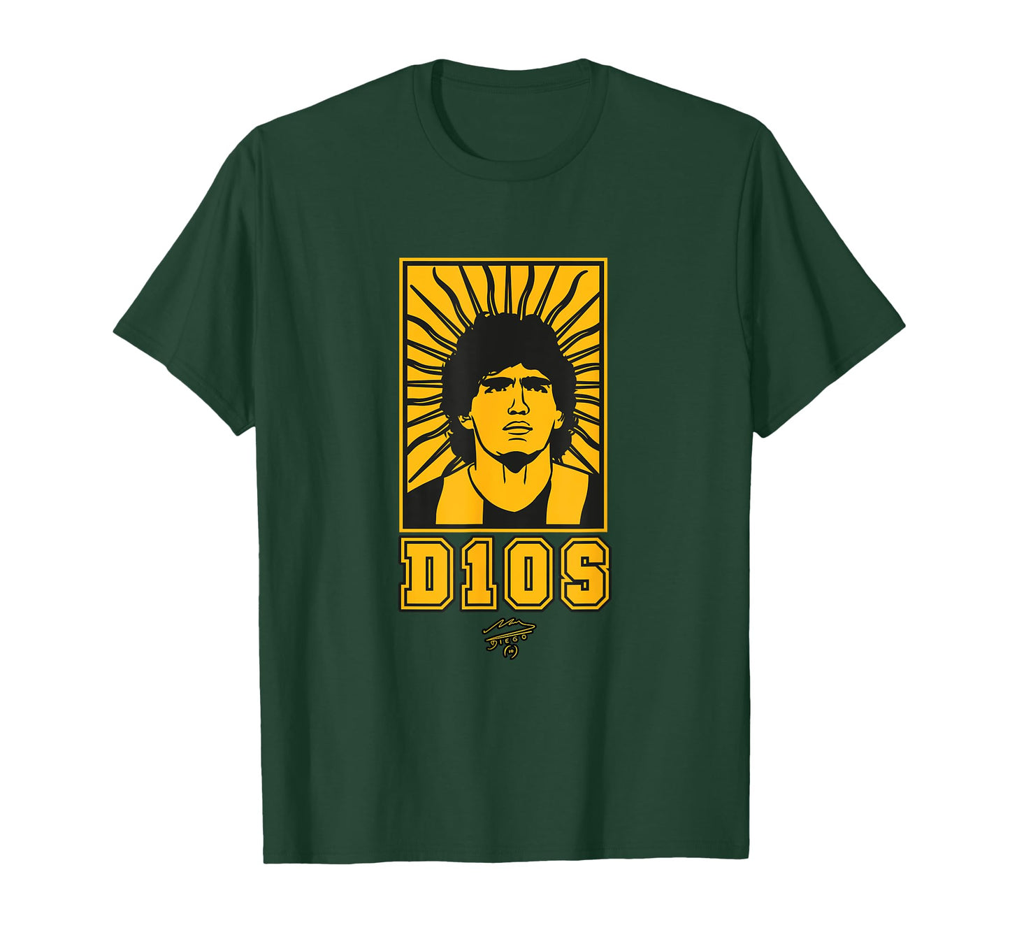 Santa Maradona D10S T-Shirt