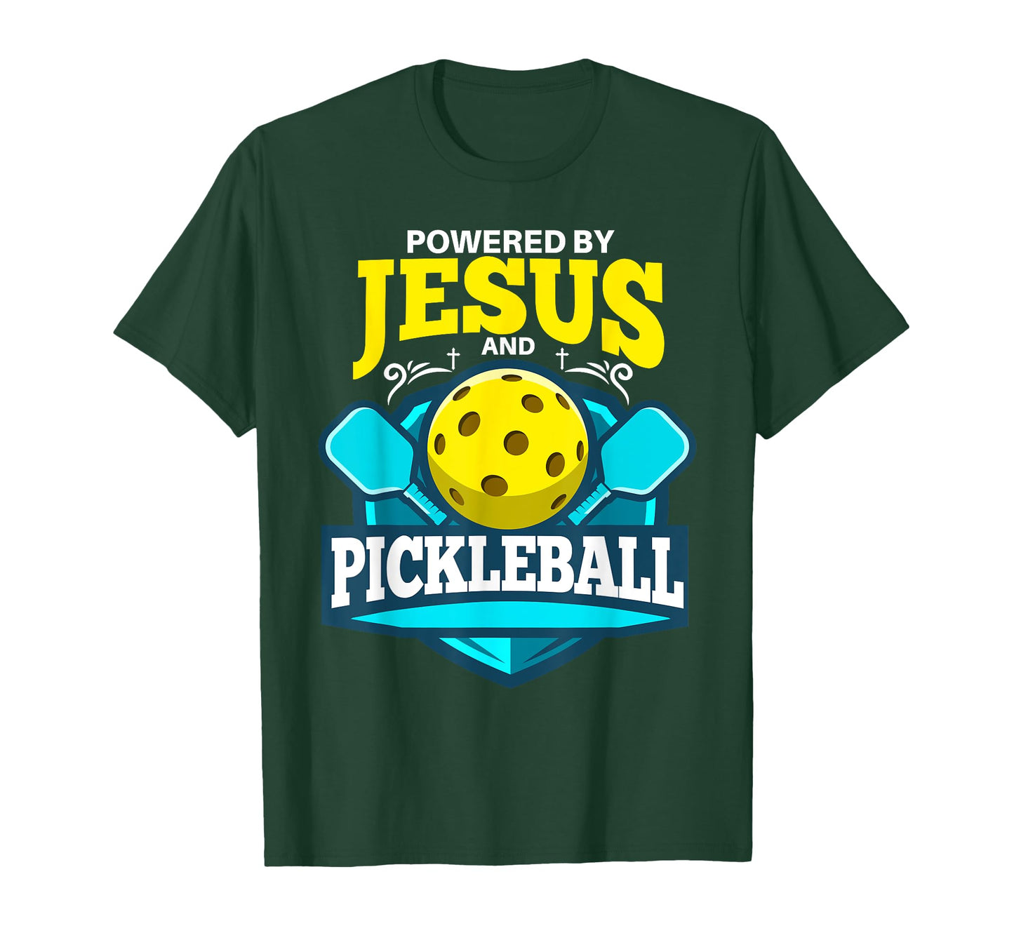 Christian Pickleball Shirt Jesus Religious Pickleball Player T-Shirt