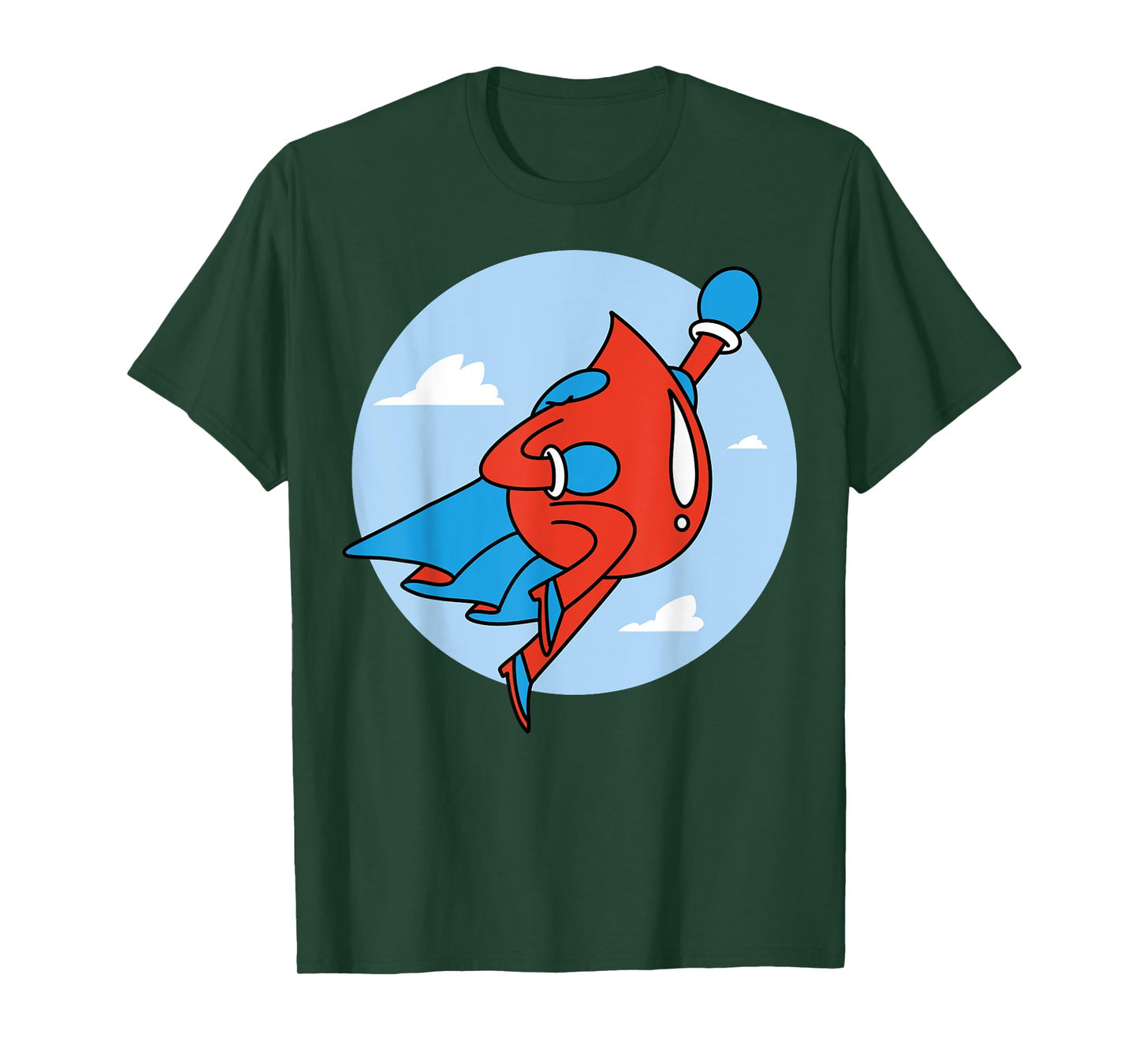 Superhero Blood Drop T-Shirt