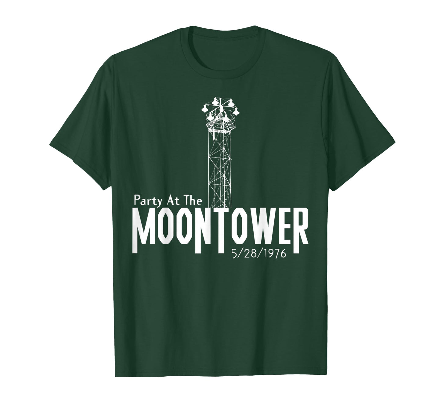 Party At The Moon Tower Funny Cool Vintage Party Classic 90s T-Shirt