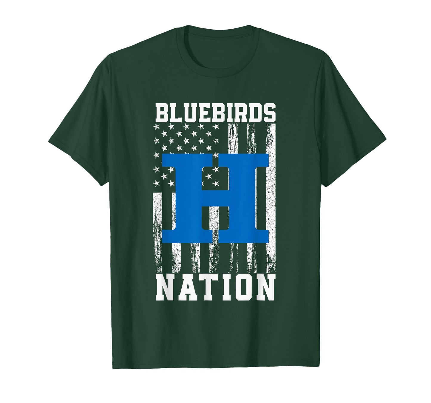 Highlands Bluebirds Logo Nation HS T-Shirt