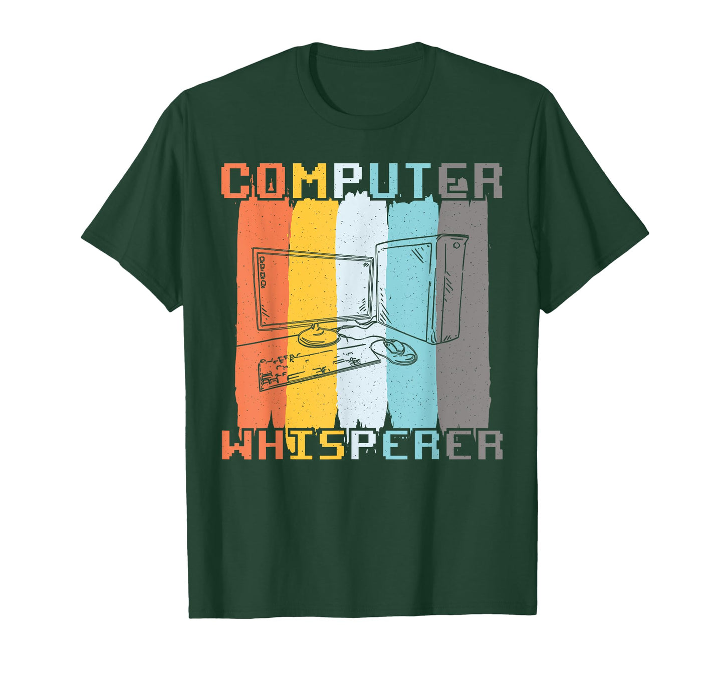 Computer Whisperer Coding Funny Technology Nerd T-Shirt T-Shirt