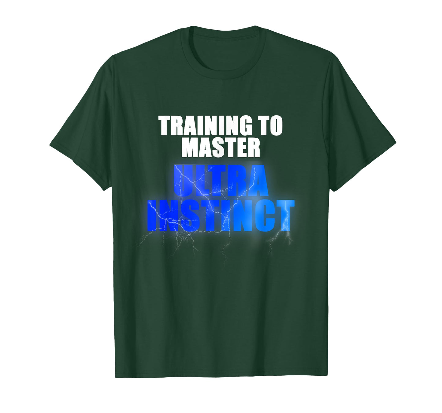 Ultra Instinct Training Gym Workout TShirt Anime Manga Shirt T-Shirt