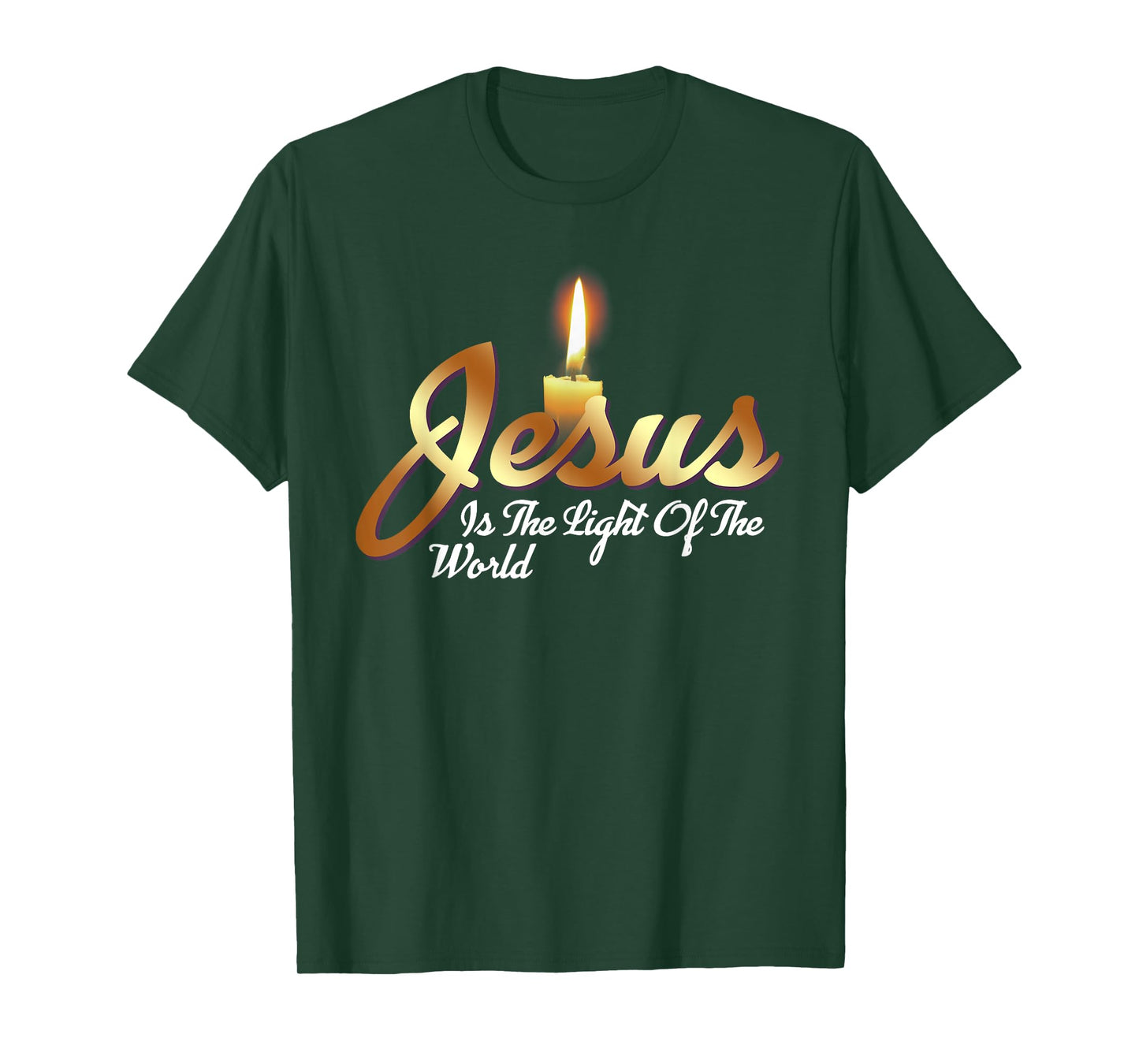 Jesus Is The Light Of The World Christian T-Shirt