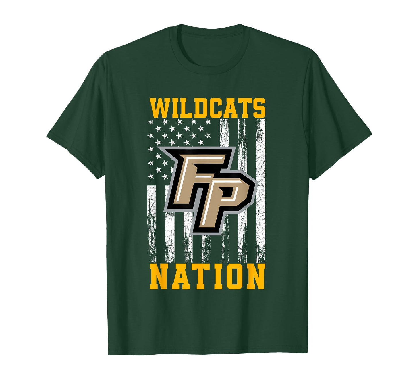 Fort Payne Wildcats Logo Nation HS T-Shirt