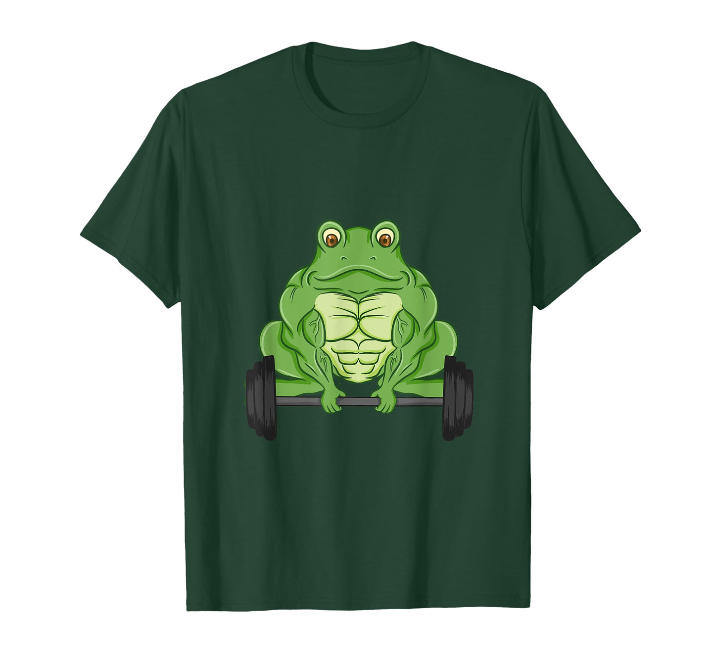 Frog Fitness Muscles Workout Weight for Gym Lovers T-Shirt
