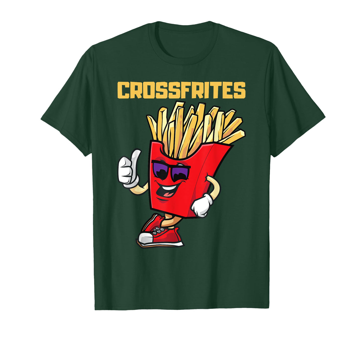 Crossfrites Funny Gym Men Woman T-Shirt
