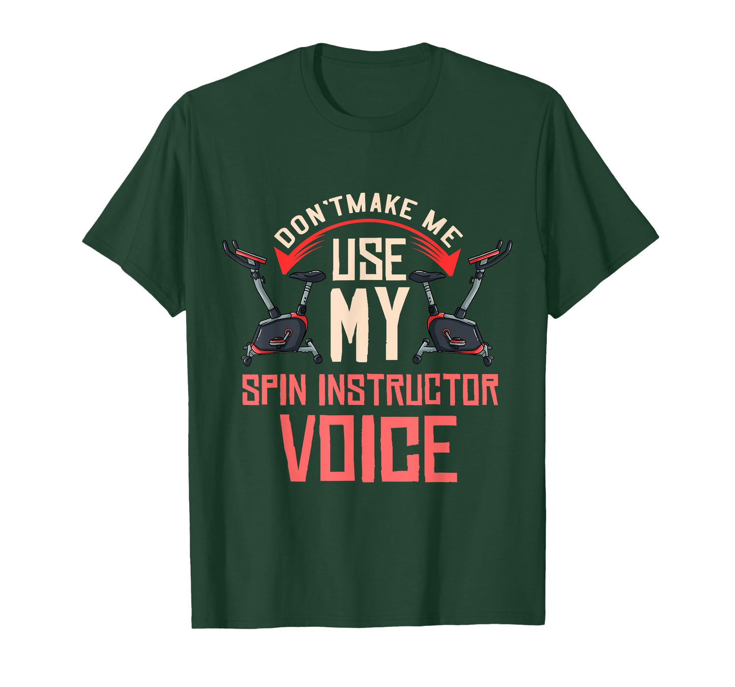 Spinning Class Gift Indoor Cycling Spin Workout T-Shirt