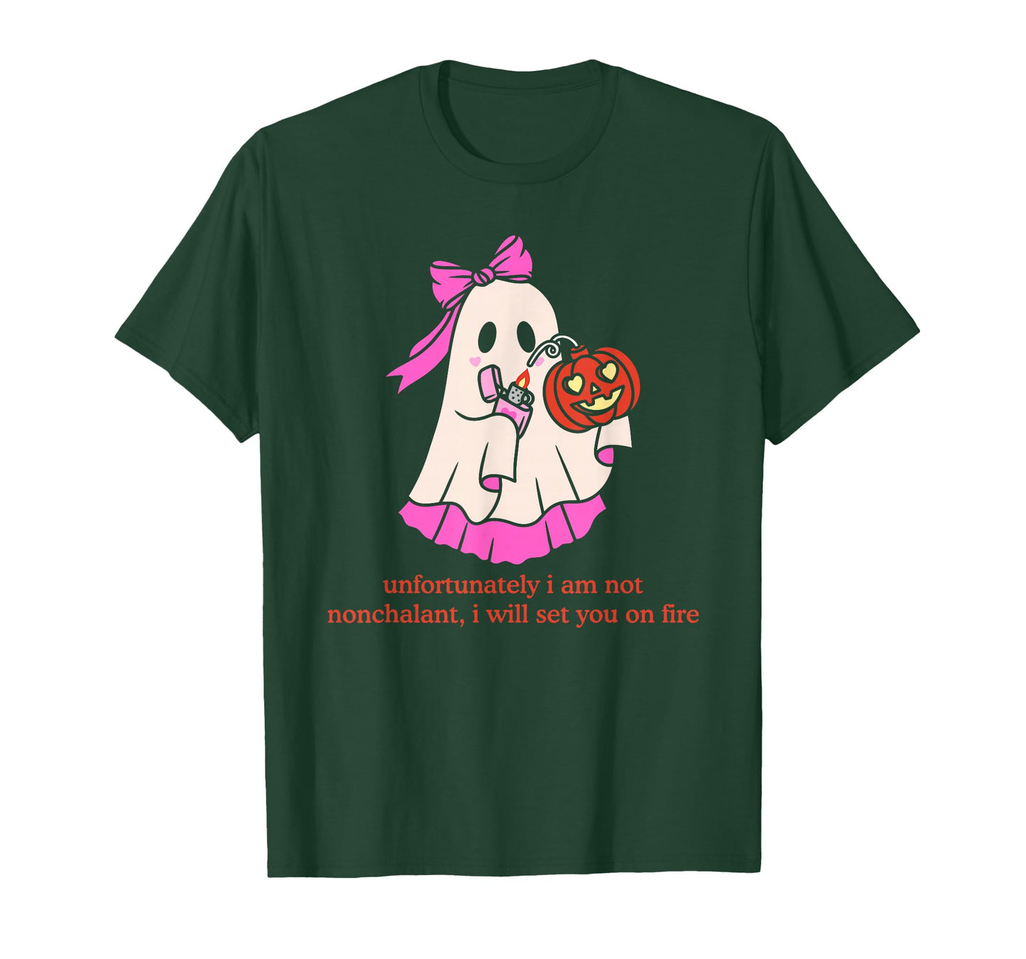 Unfortunately I Am Not Nonchalant, I Will Set You On Fire T-Shirt
