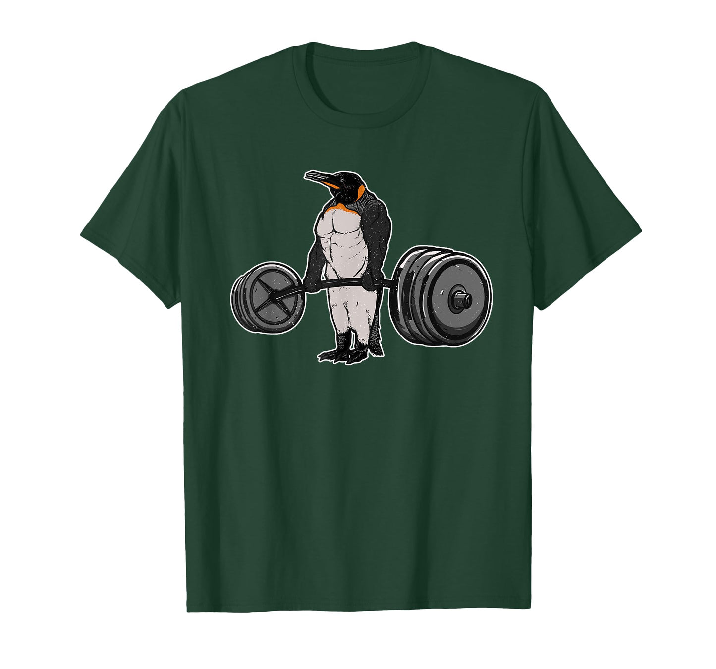 Penguin Deadlift - Funny Fitness Bodybuilder Bird Animal T-Shirt