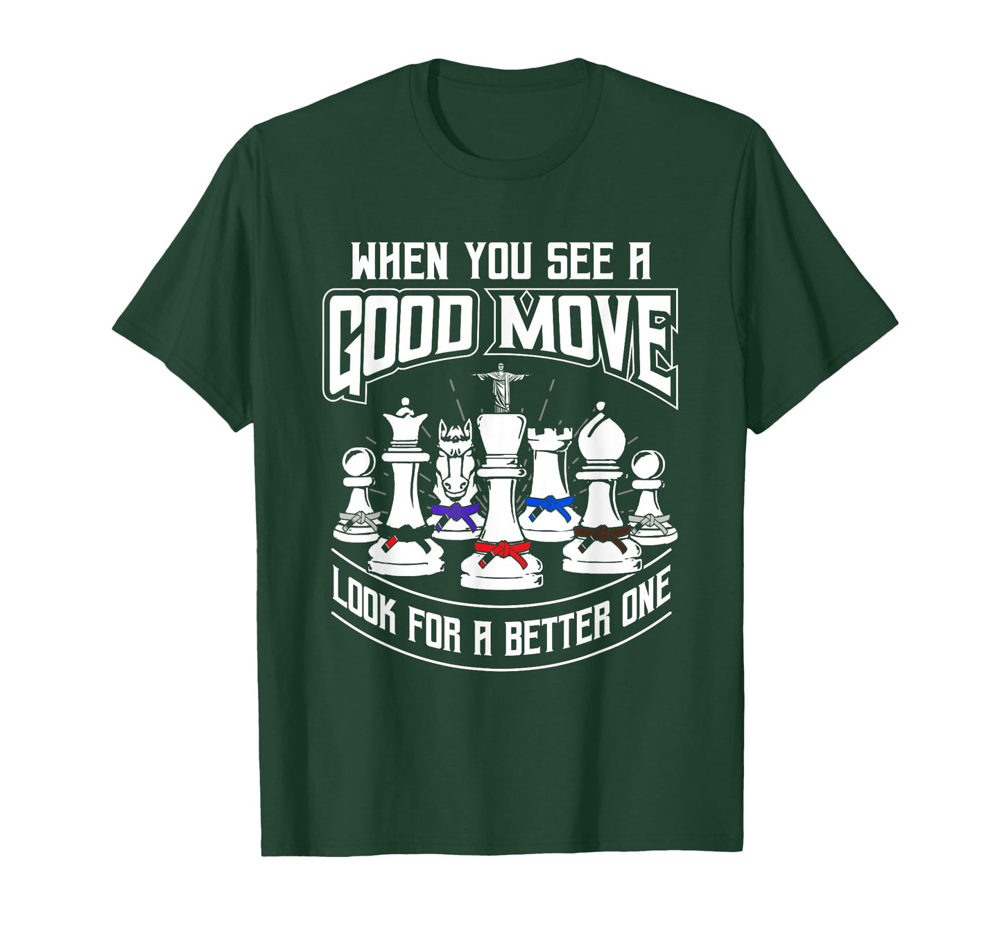 BJJ Chess - Brazilian Jiu-Jitsu and BJJ Gift T-Shirt