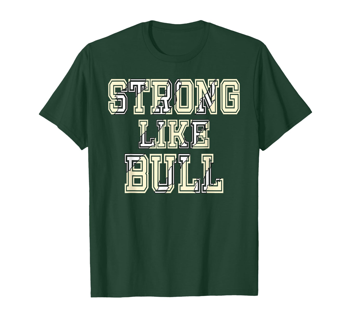 Strong Like Bull Bodybuilding And Power Lifting T-Shirt