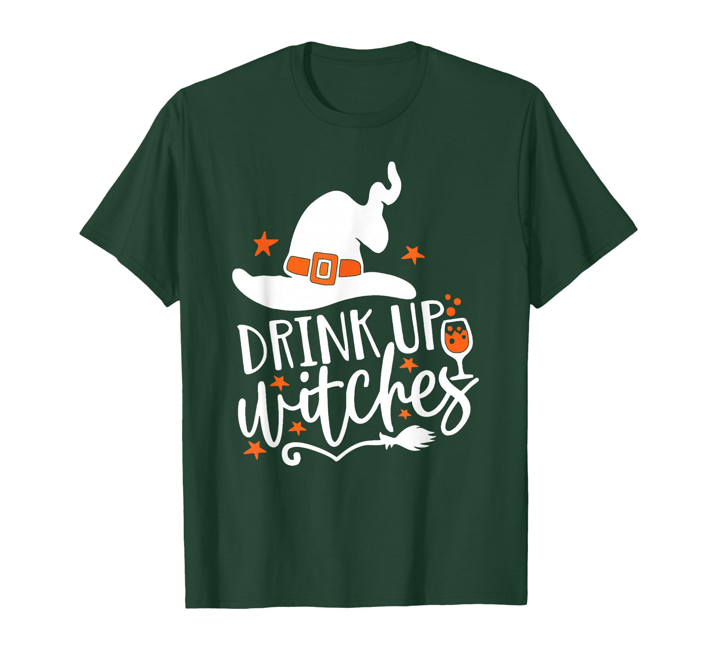 Halloween Drink Up Witches Funny Witch Costume Party Women T-Shirt