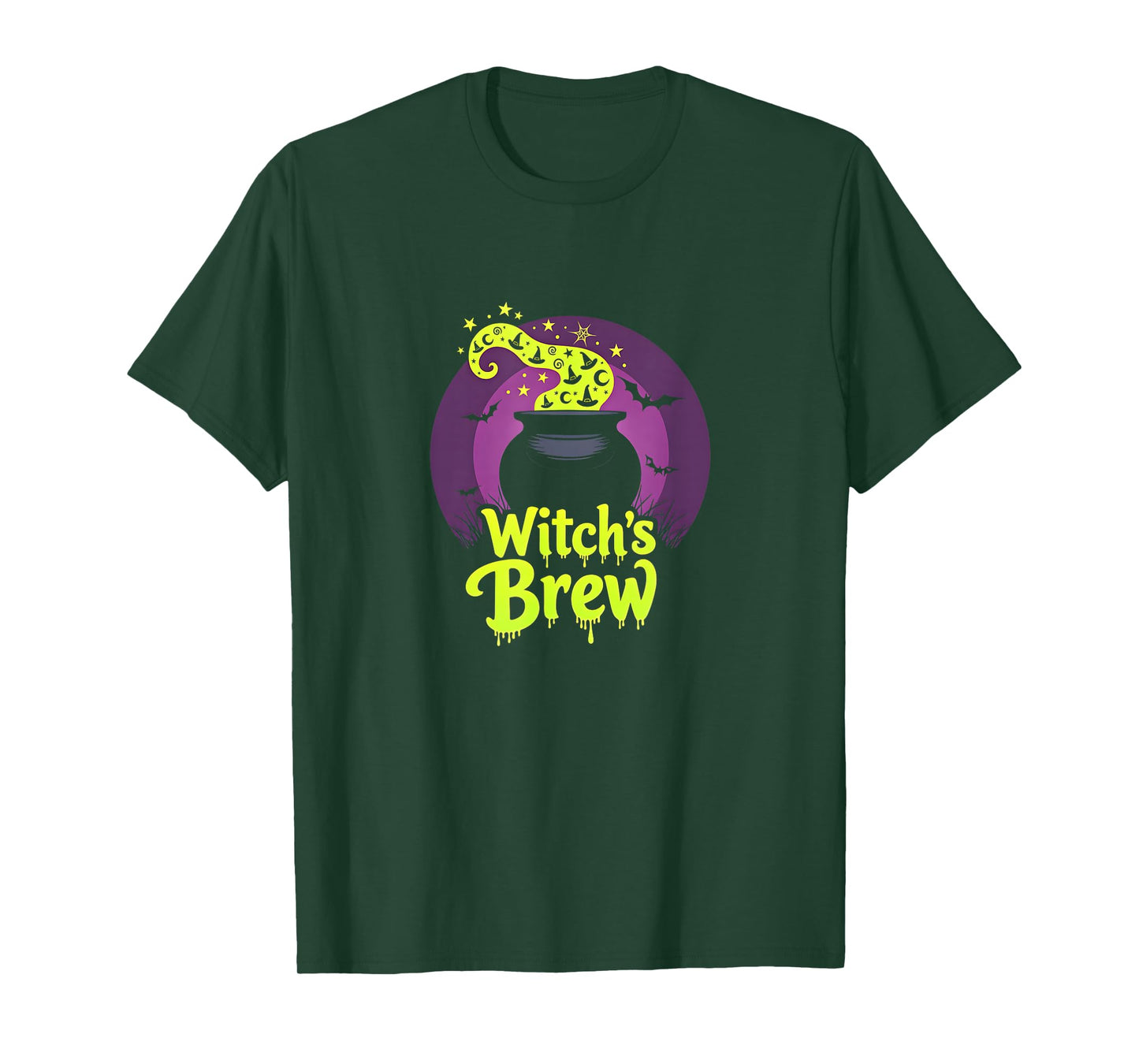 Halloween Classic Witch's Brew Cauldron Magic T-Shirt