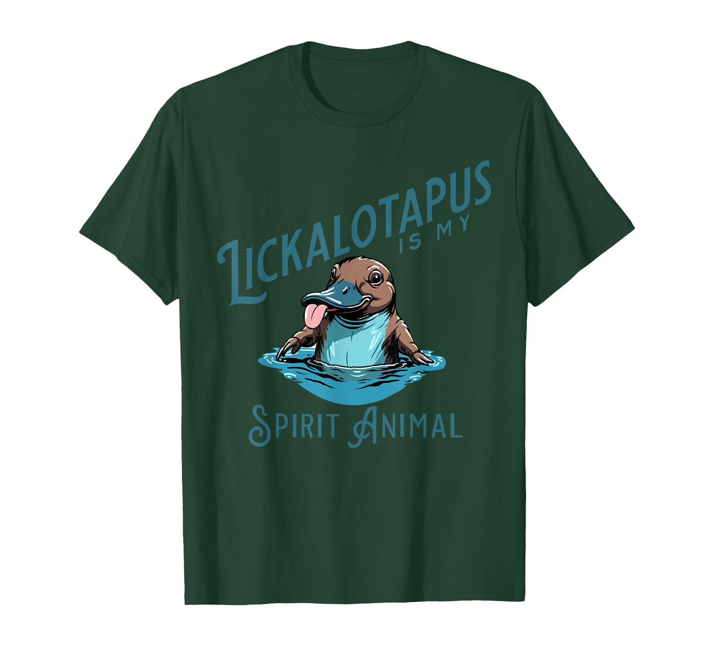 Vintage Funny Lickalottapus Is My Spirit Animal Lovers Meme T-Shirt