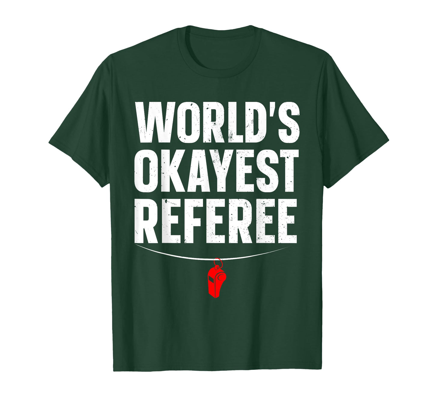 Funny Referee Art For Men Women Sports Ref Stuff Gag Referee T-Shirt