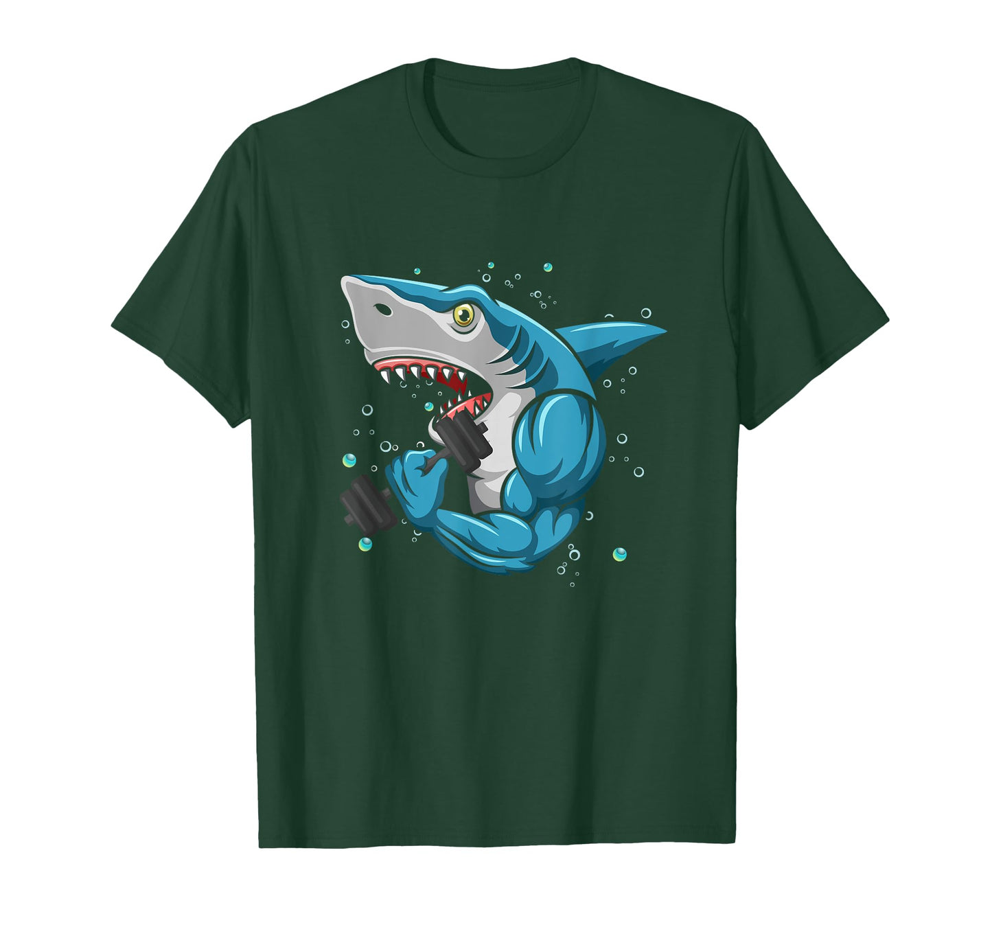 Shark Gym Powerlifting Weightlifting Bodybuilding T-Shirt