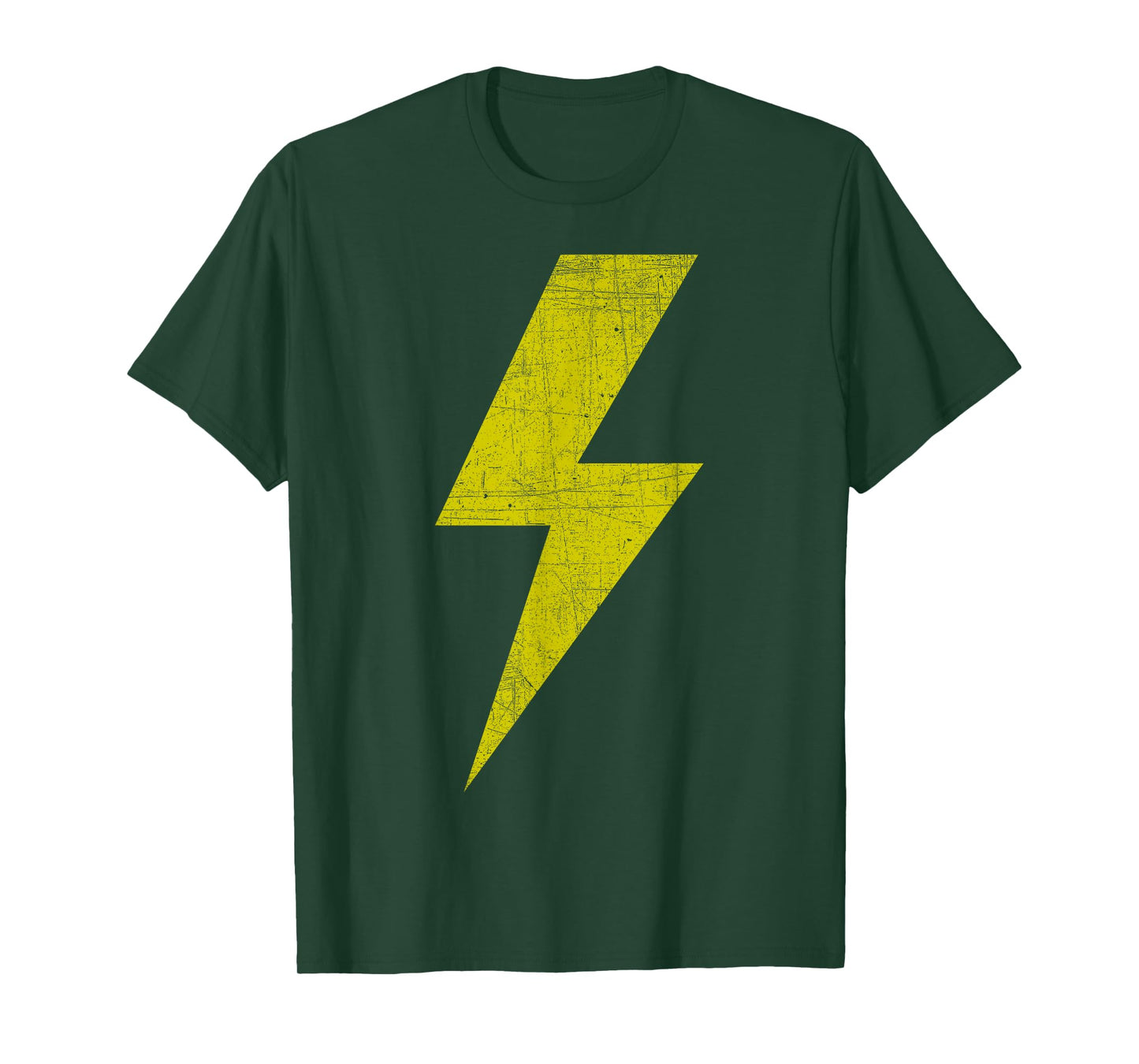 Yellow Team Bolt of Lightning Game Design T-Shirt