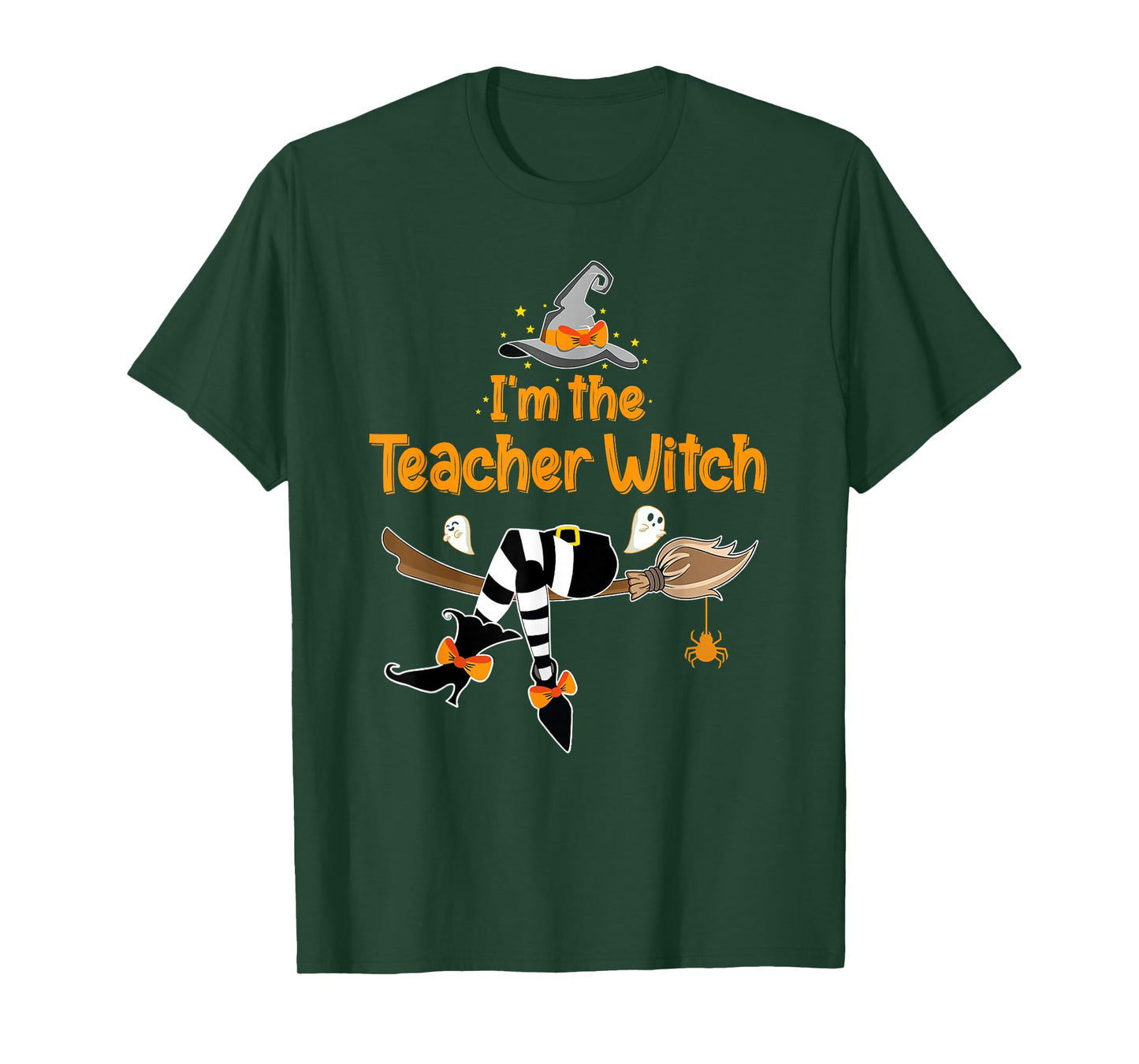 I'm Teacher Witch Funny Teacher Halloween Costume 2025 Women T-Shirt