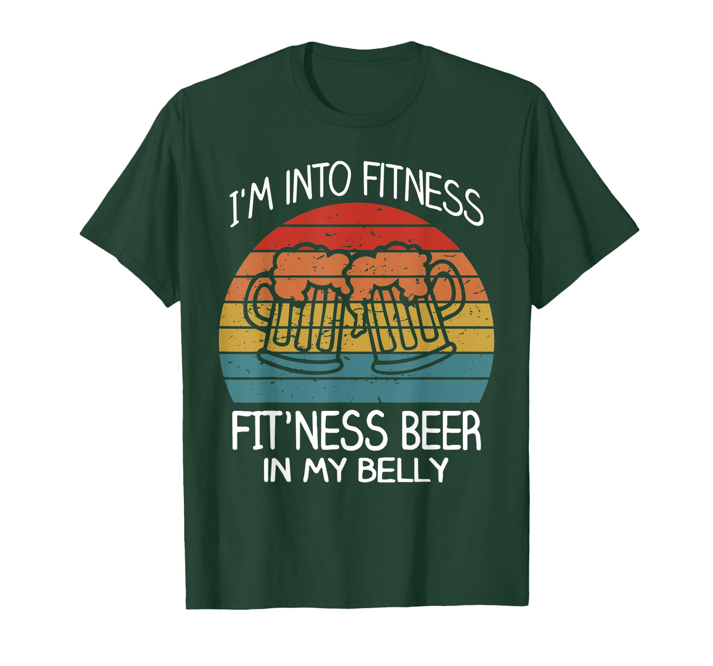 Im into fitness fit'ness beer in my belly Shirt Workout Gym T-Shirt